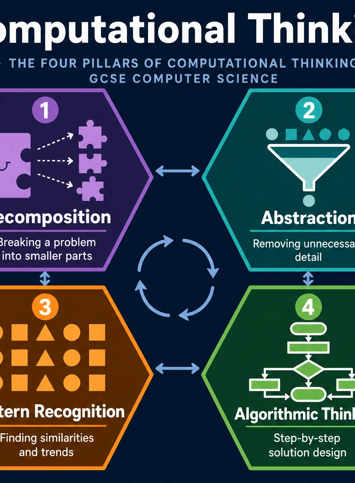 The Four Pillars of Computational Thinking
