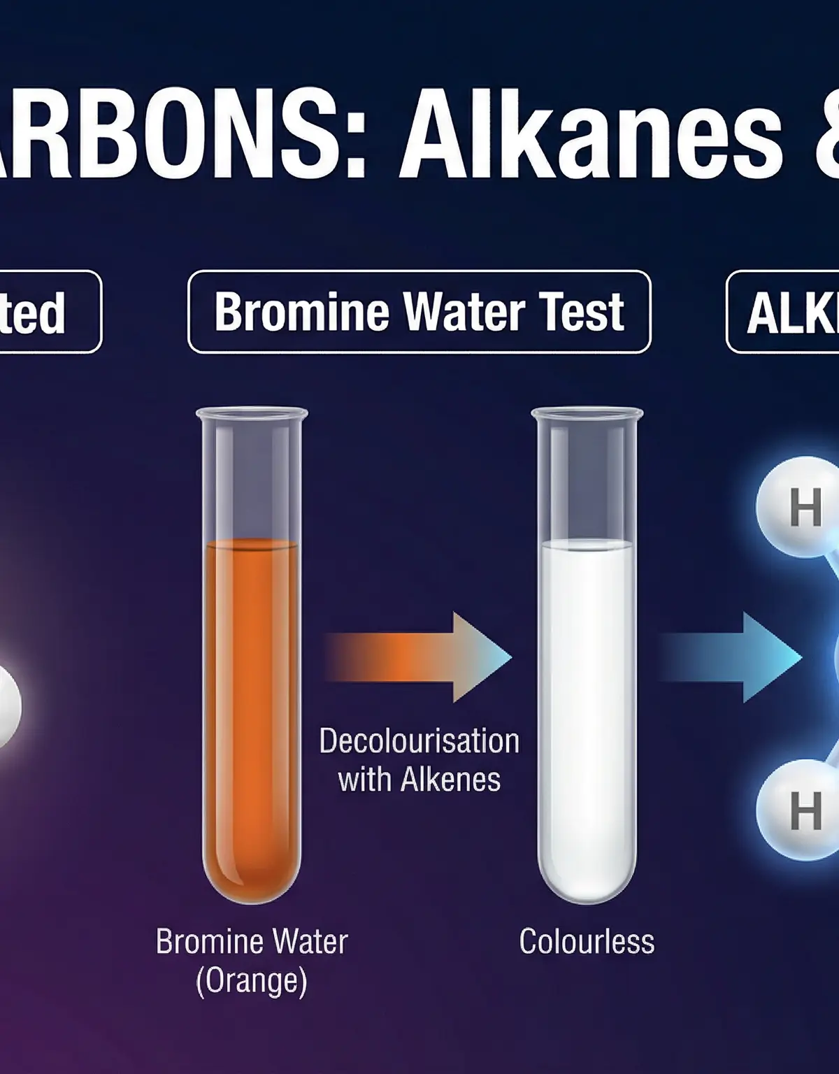 Header image for Alkanes and Alkenes
