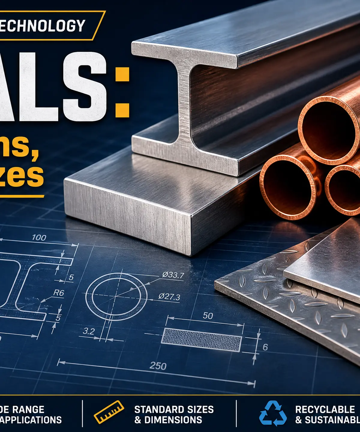 Metals: Stock Forms, Types & Sizes