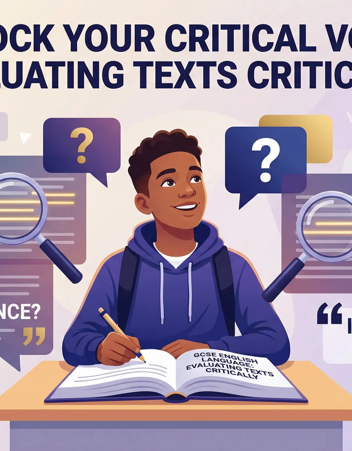 Unlock Your Critical Voice: Evaluating Texts Critically