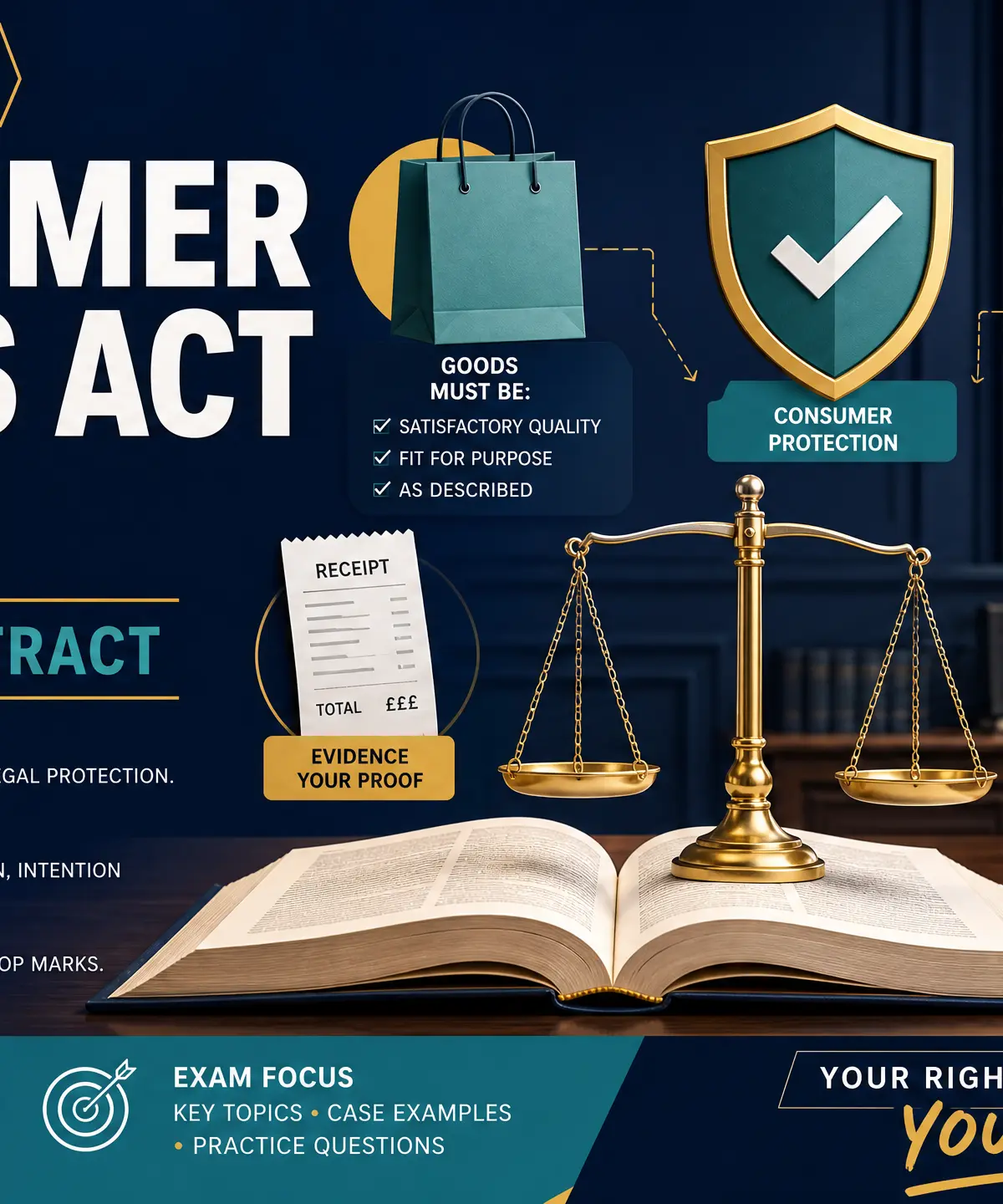 Header image for Law of Contract (Consumer Rights Act 2015)