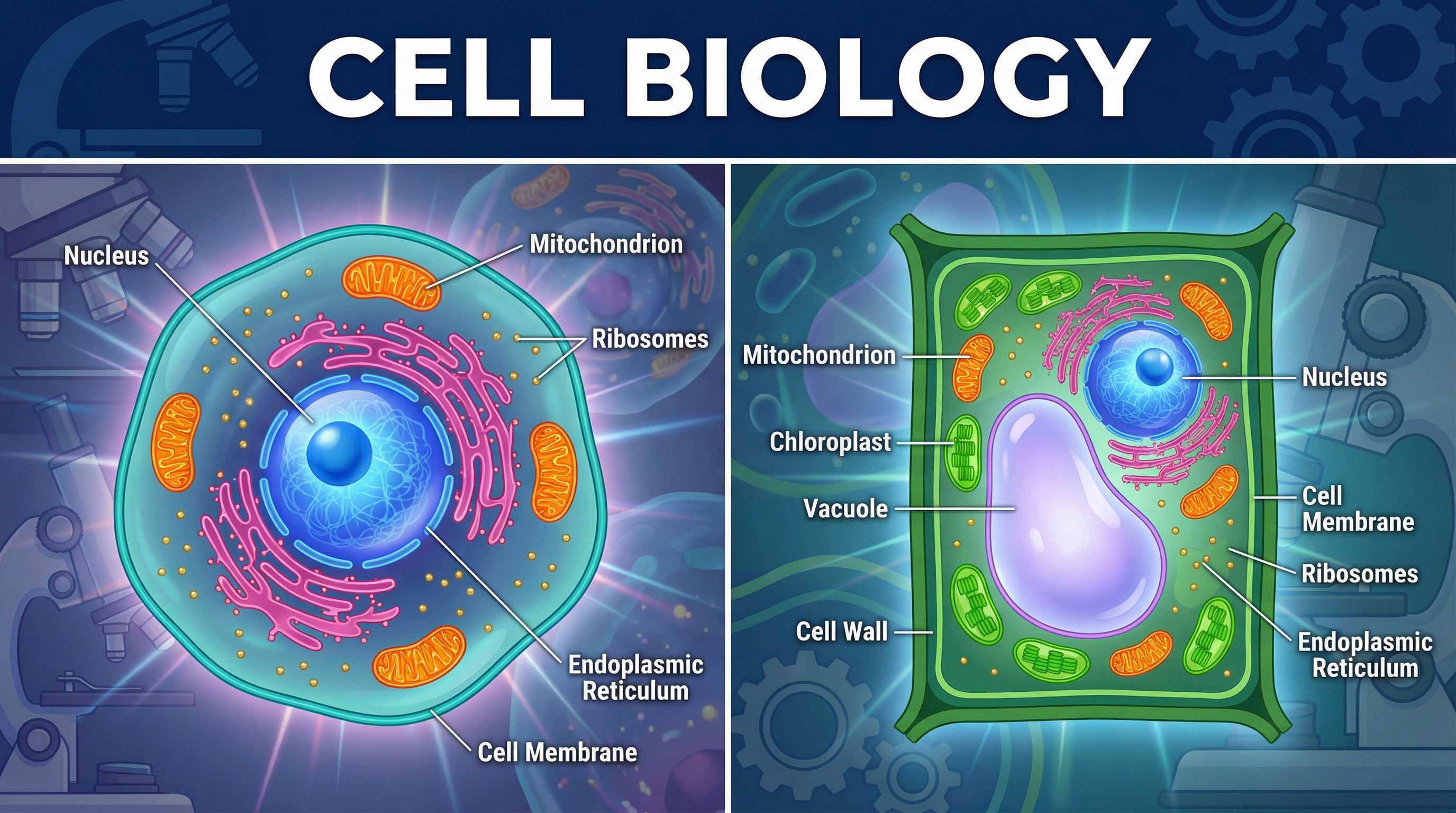 Header image for Cell Biology