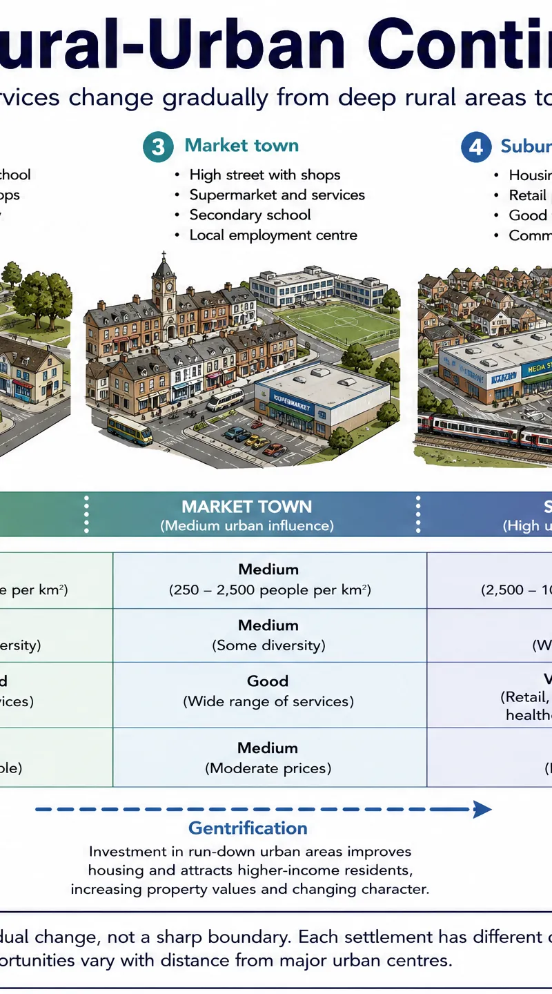 The Rural-Urban Continuum.
