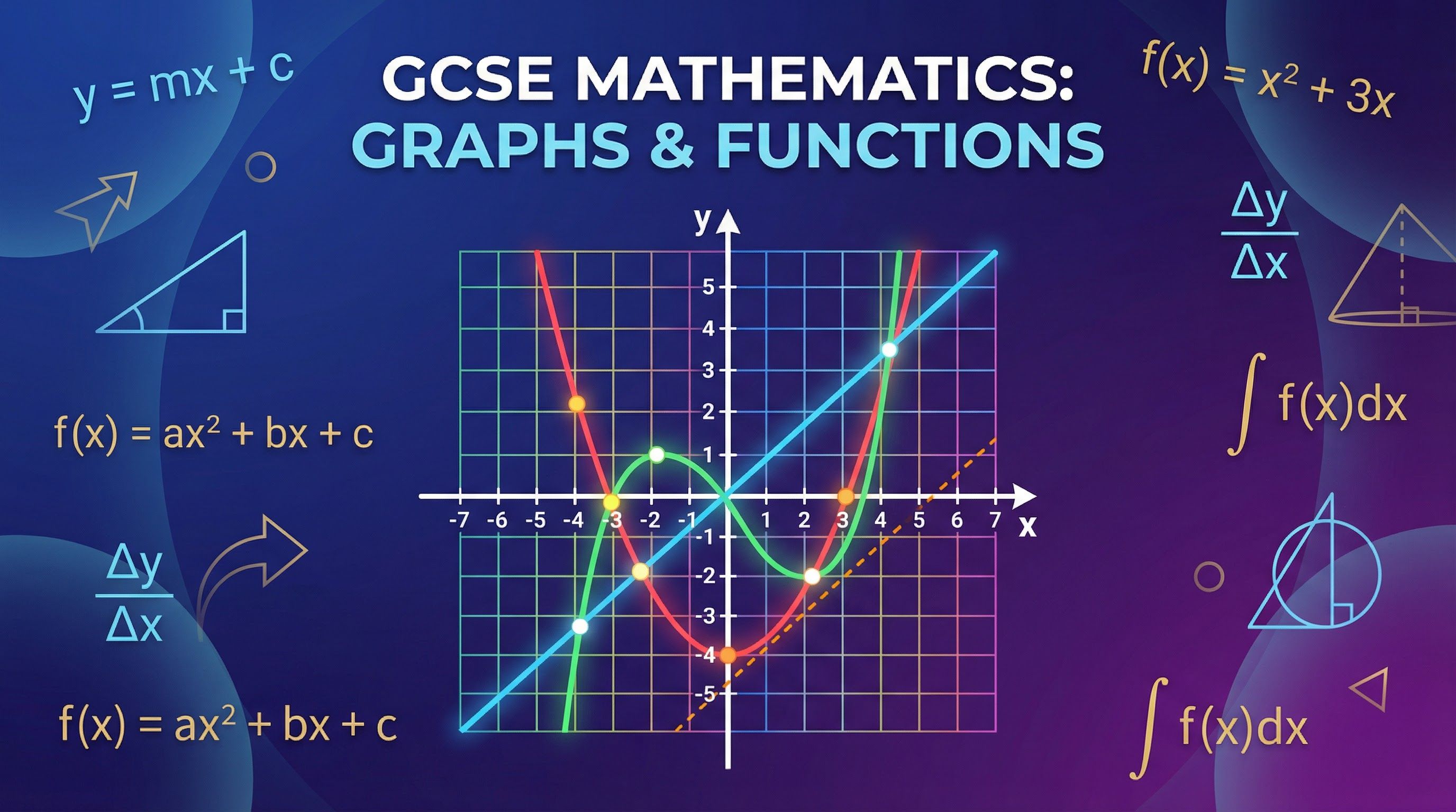 GCSE Mathematics: Graphs & Functions