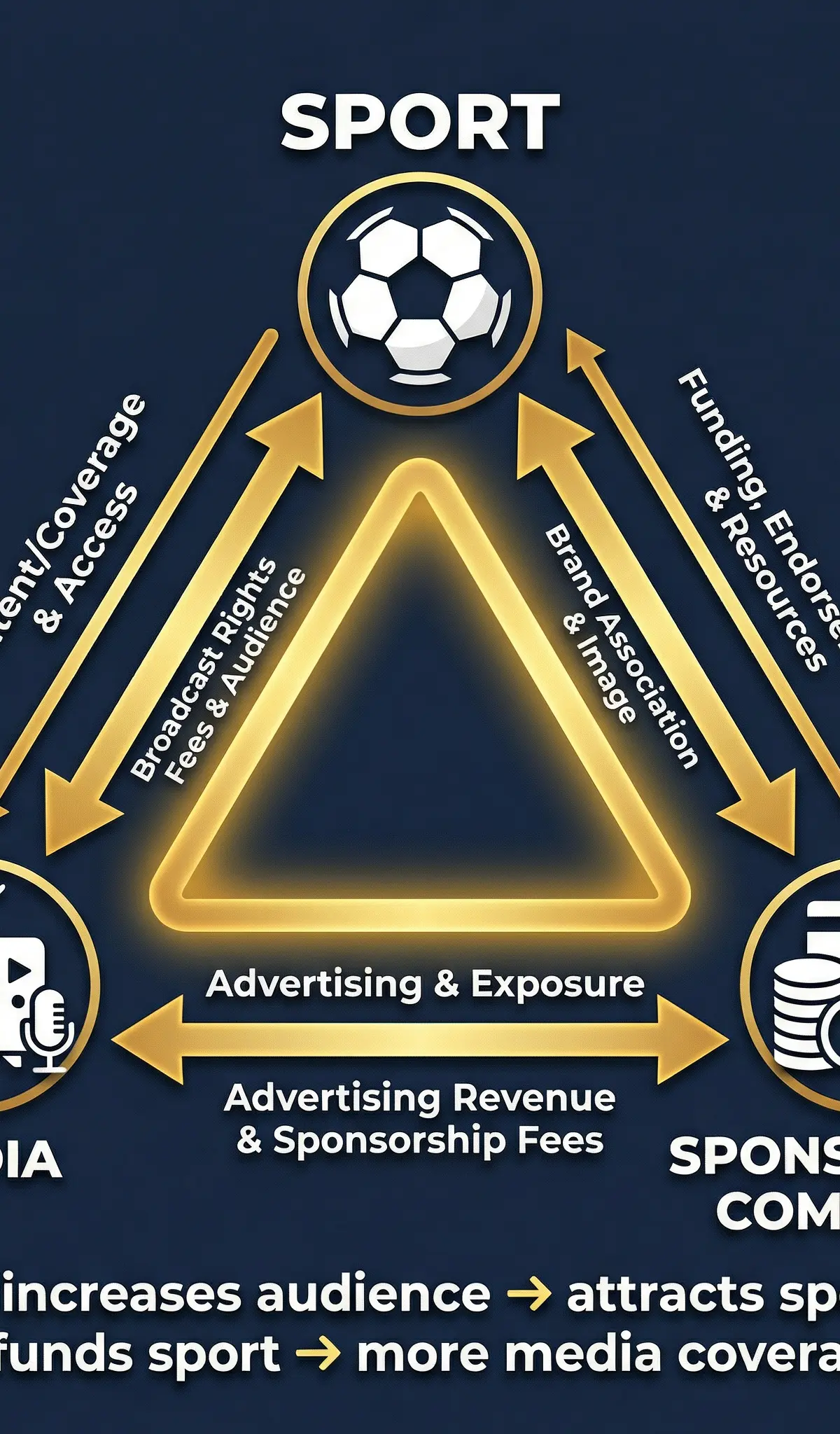 The Golden Triangle — Sport, Media, and Sponsorship