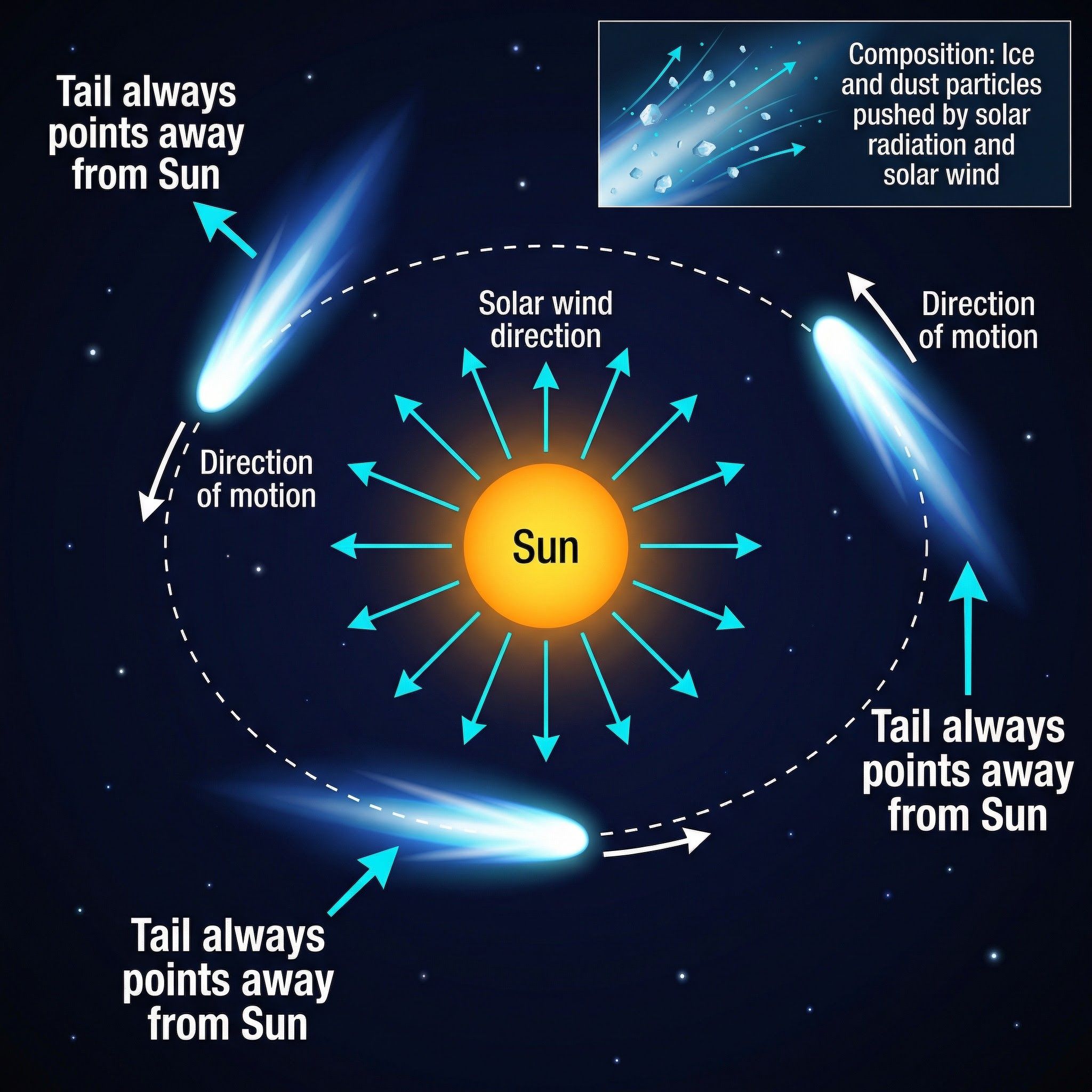 Comets – Physics – GCSE