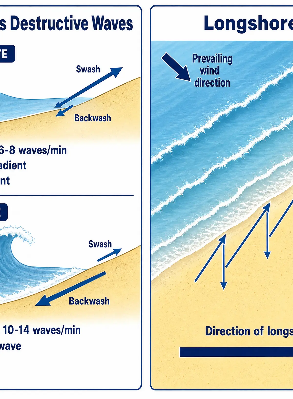 Coastal Processes: Waves and Longshore Drift