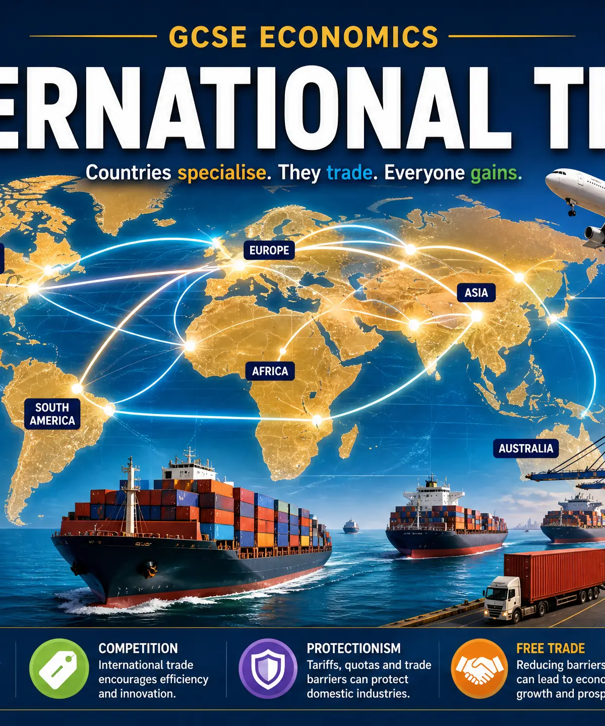 Global International Trade Routes