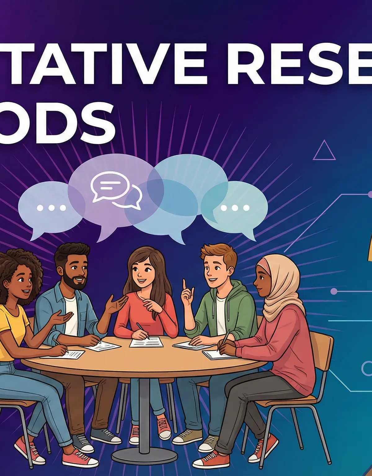 Header image for Qualitative Research Methods