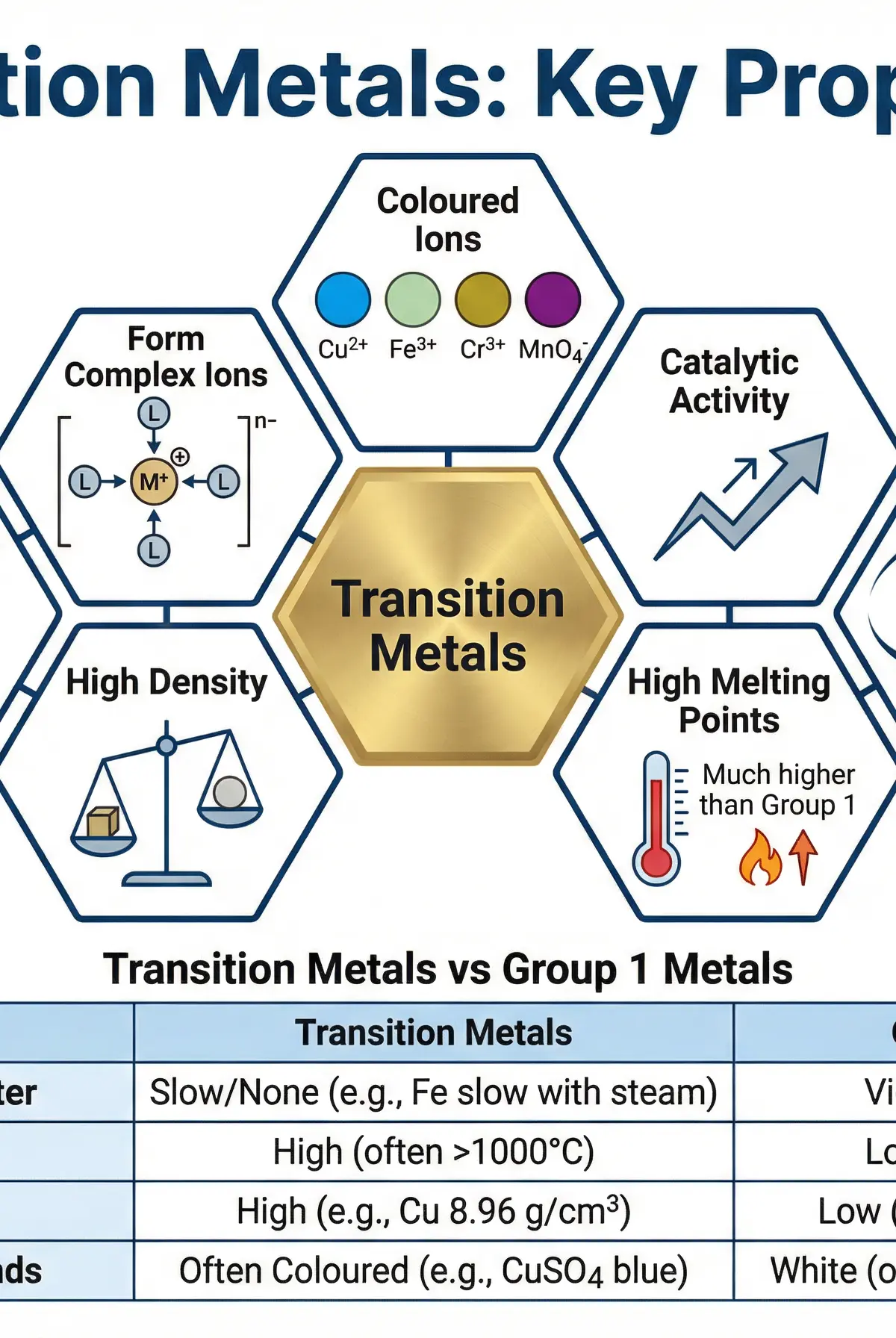 Properties of Transition Metals