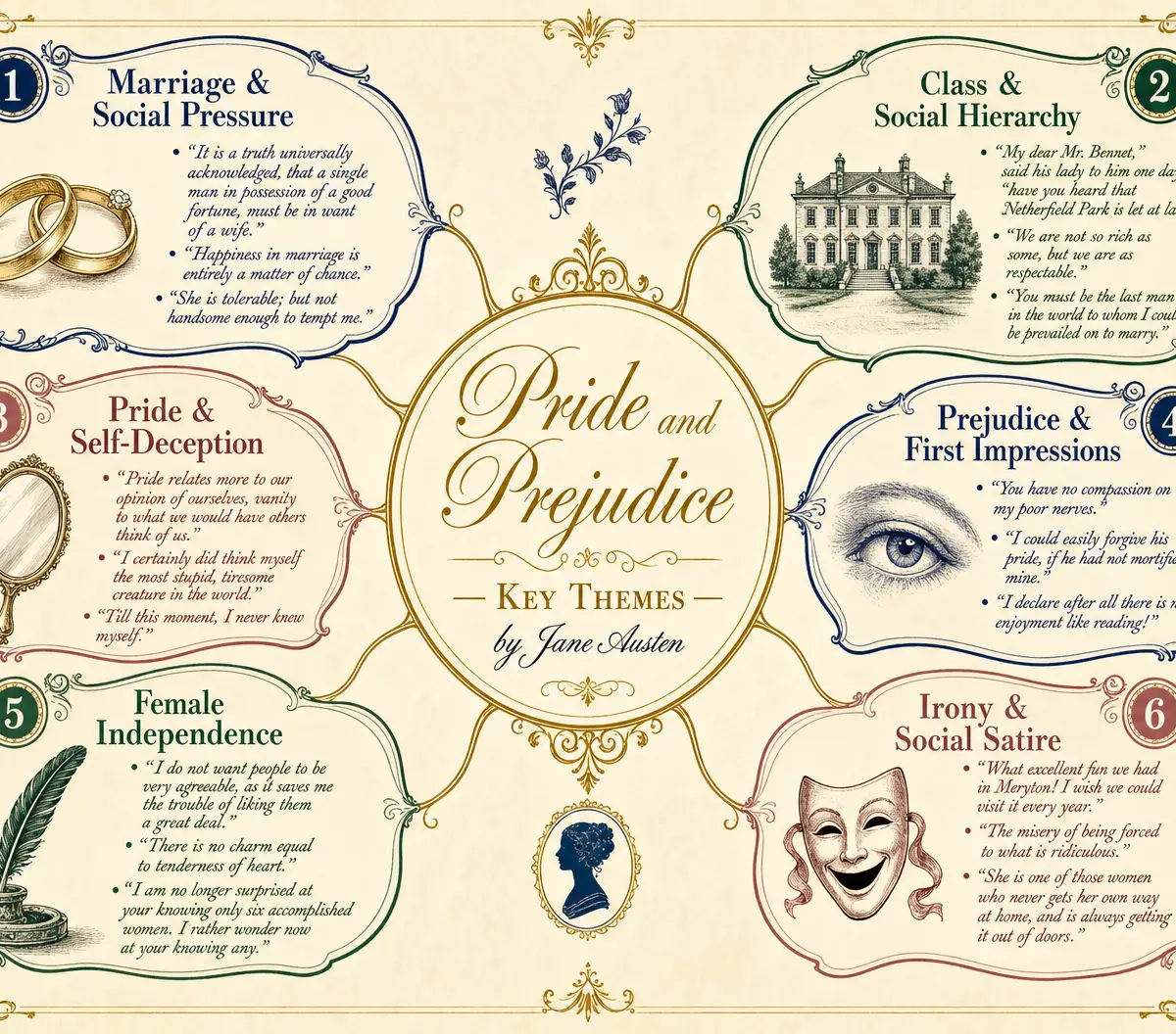 Key Themes in Pride and Prejudice