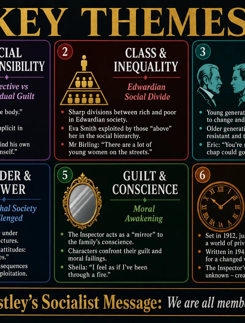 Key Themes in An Inspector Calls