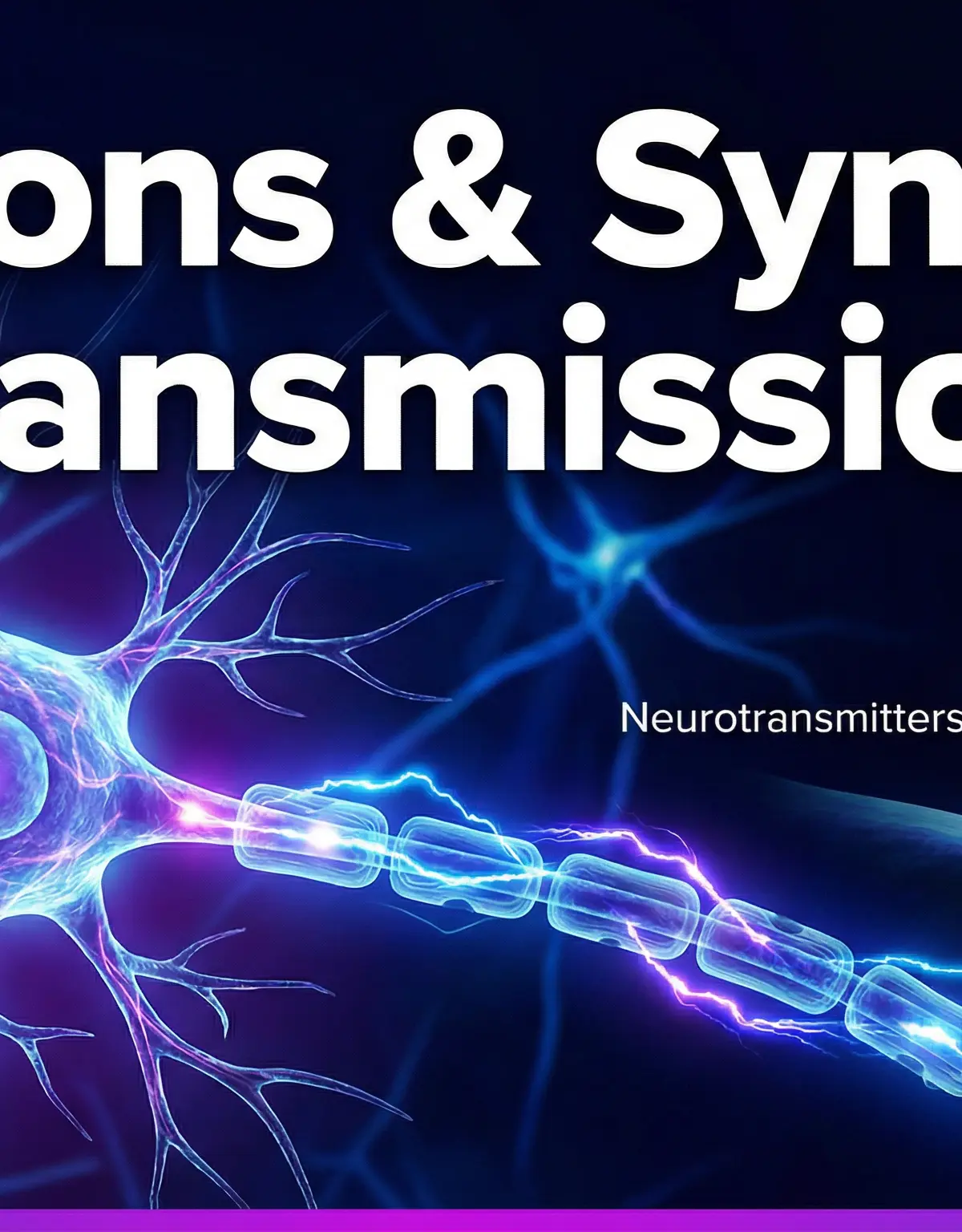 Header image for Neurons & Synaptic Transmission