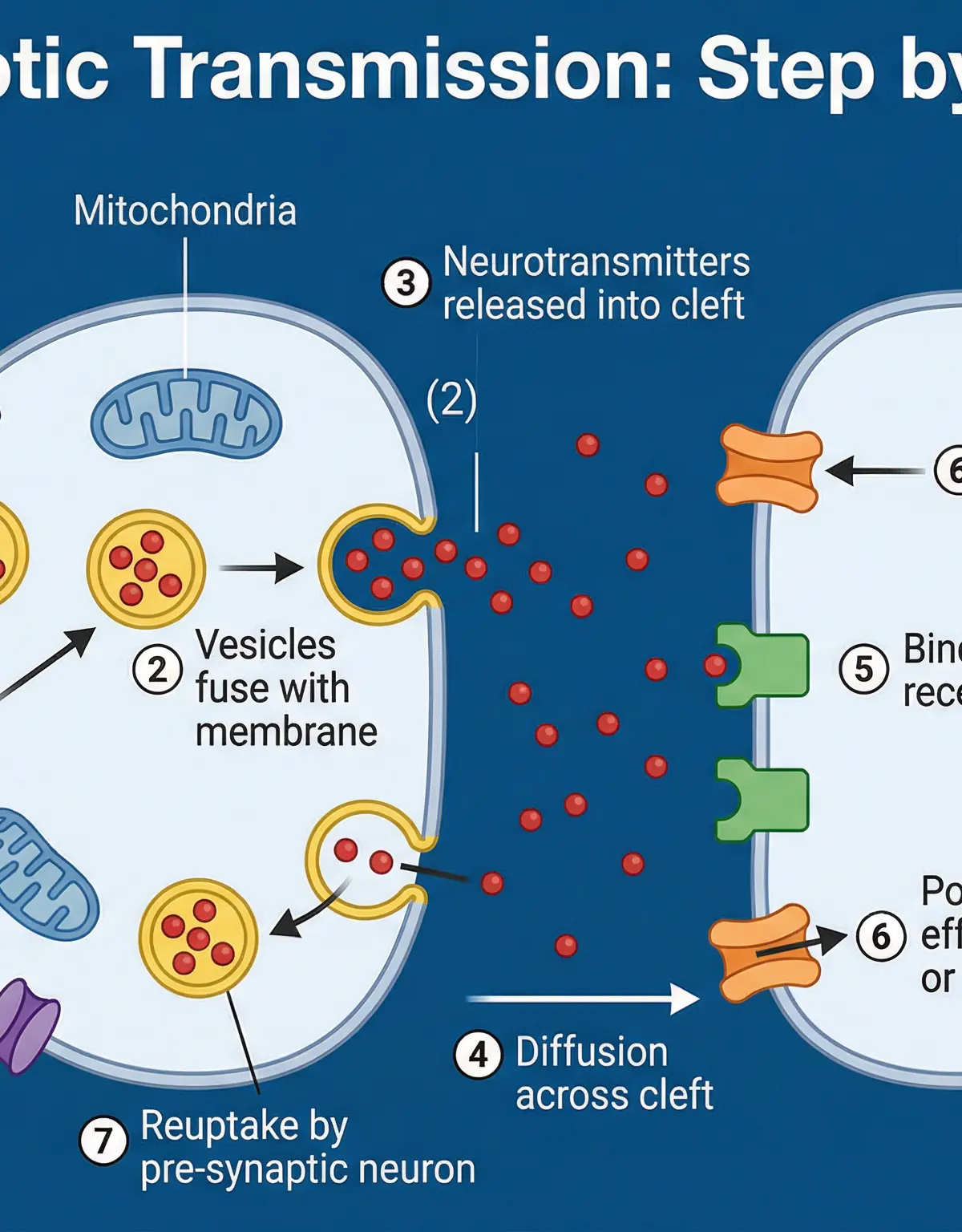 The Process of Synaptic Transmission