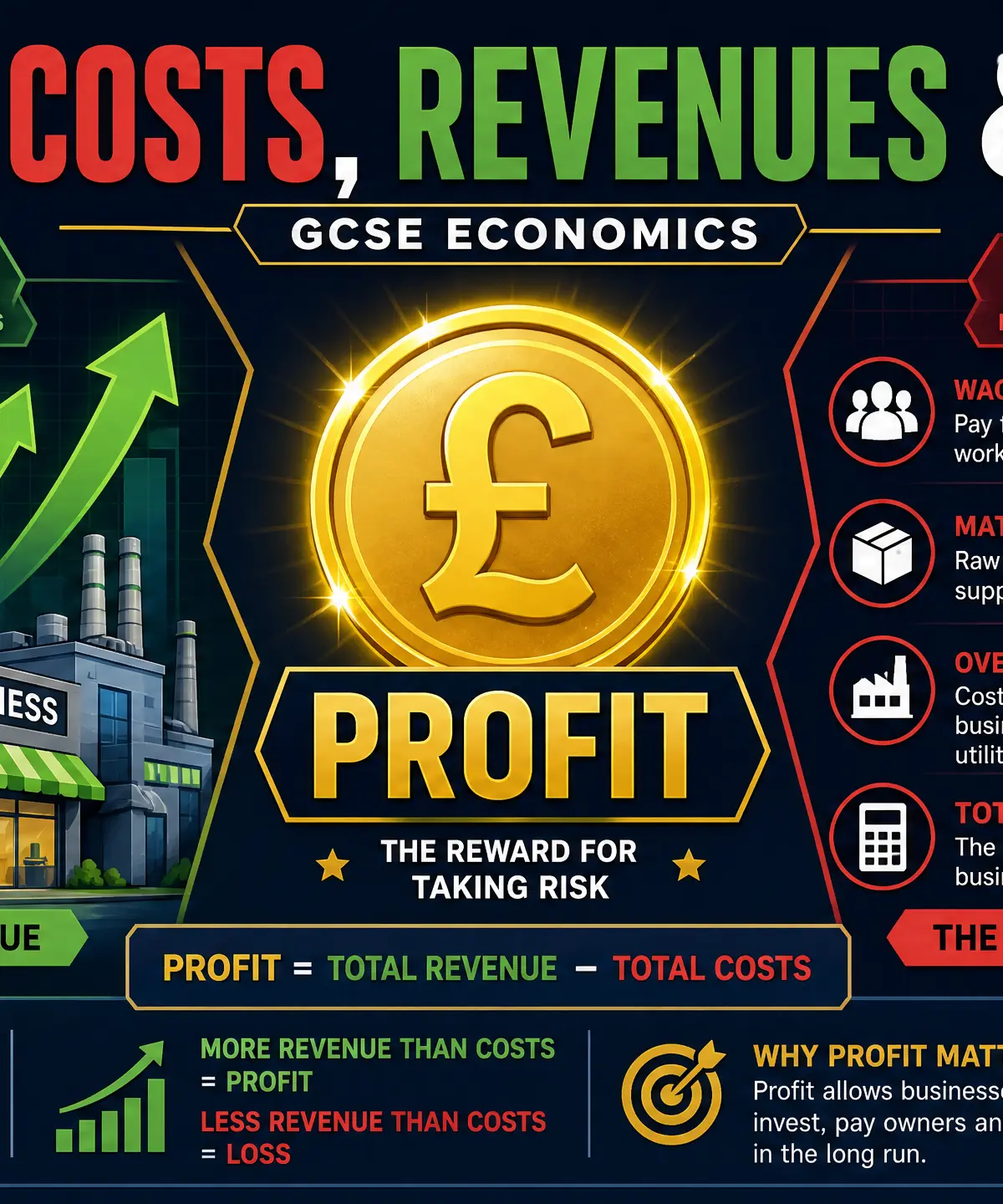 Business Costs, Revenues & Profit