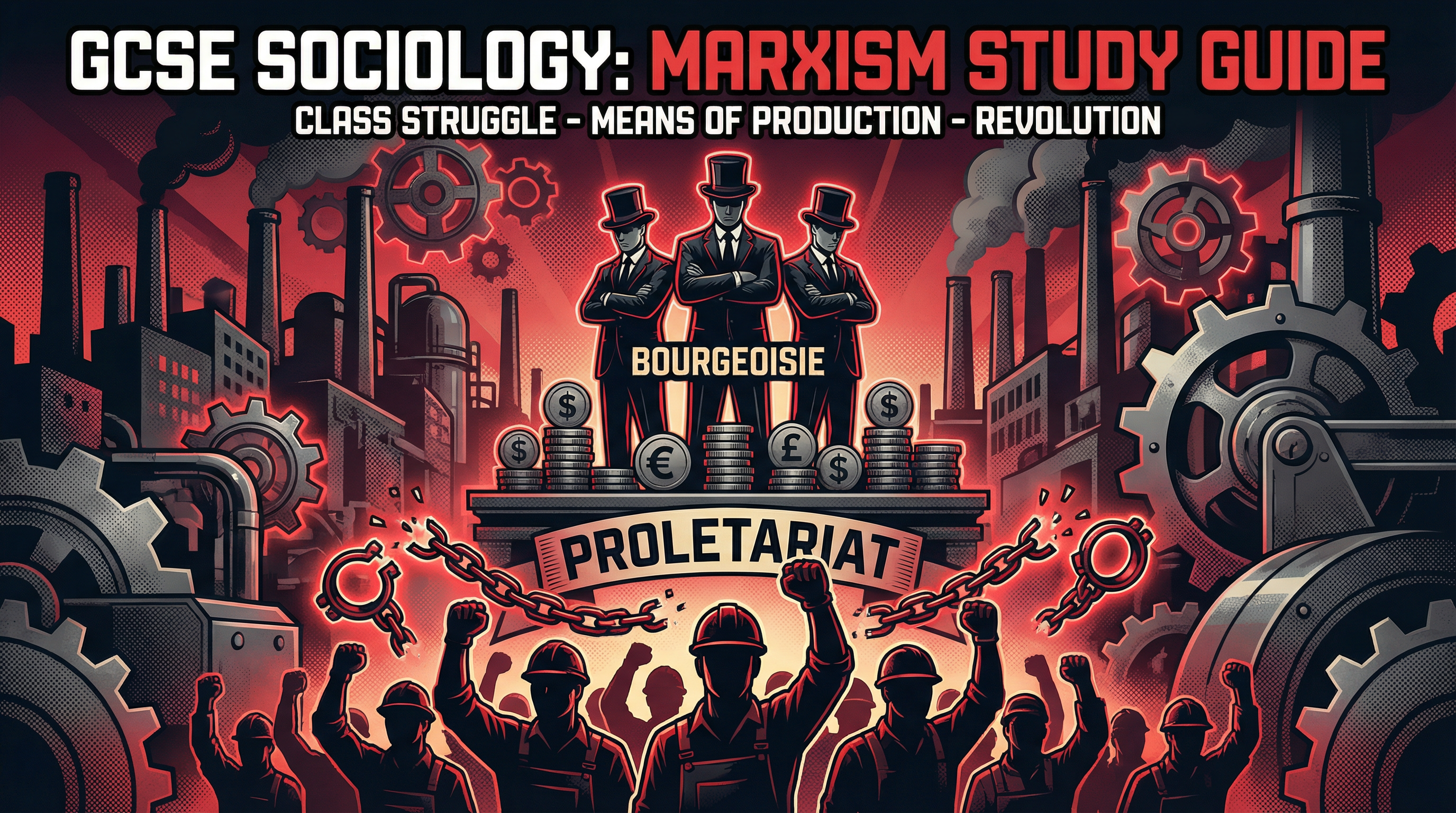 Marxism — OCR GCSE study guide illustration