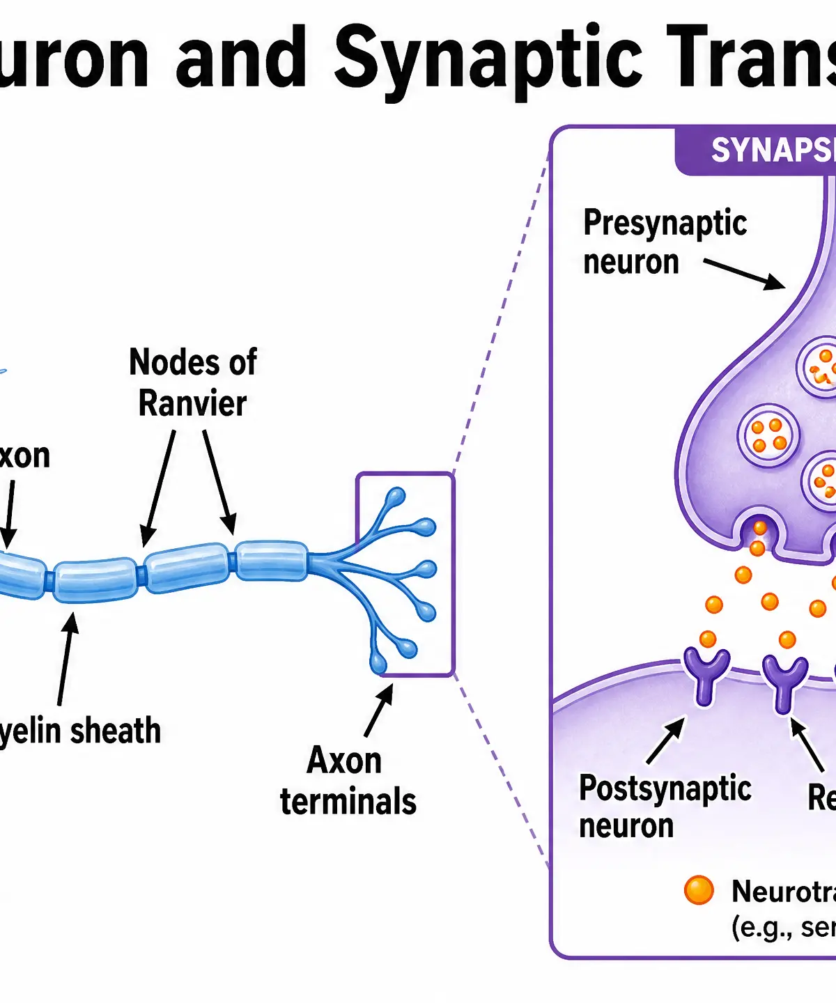 The Neuron and Synaptic Transmission