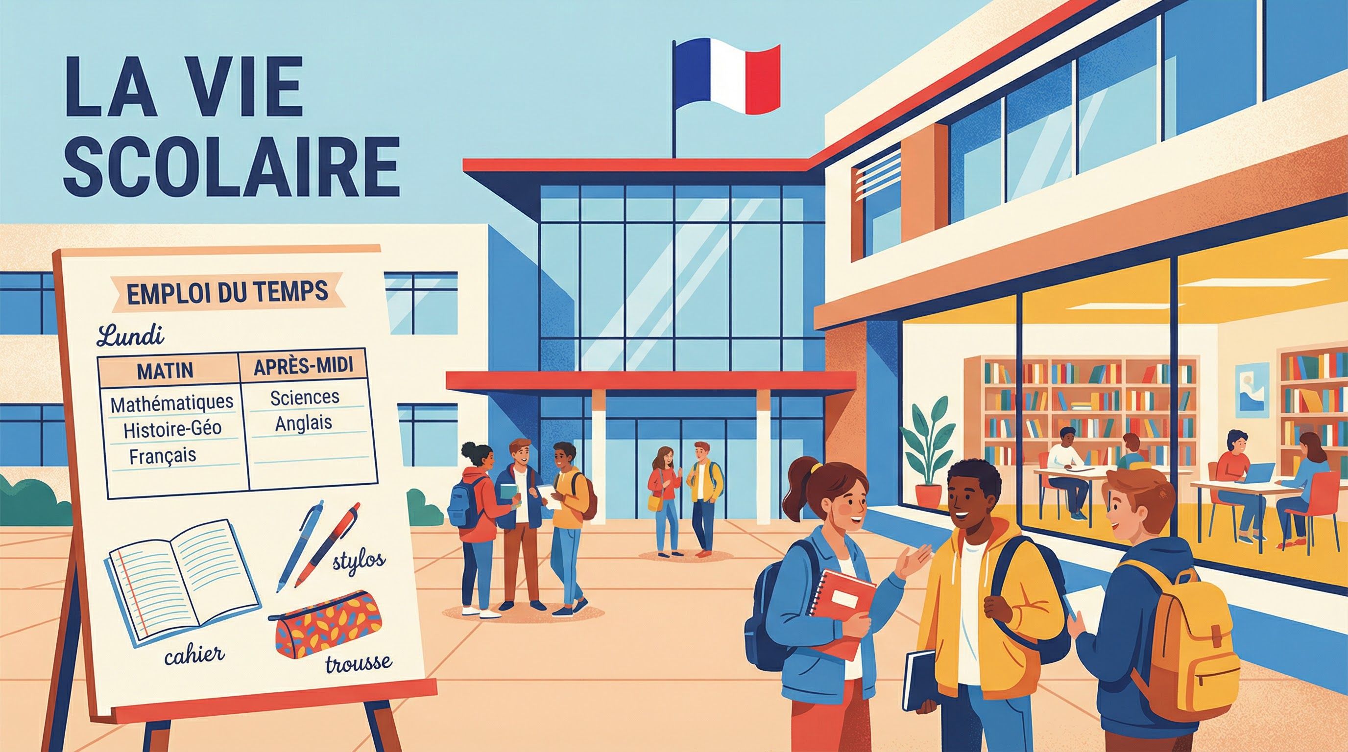 Life at school/college – French – GCSE