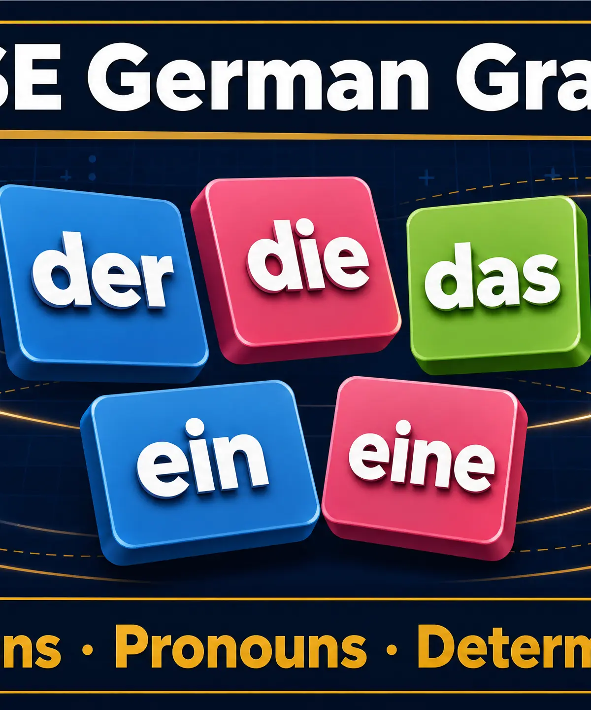 Header image for Grammar: Nouns, pronouns and determiners