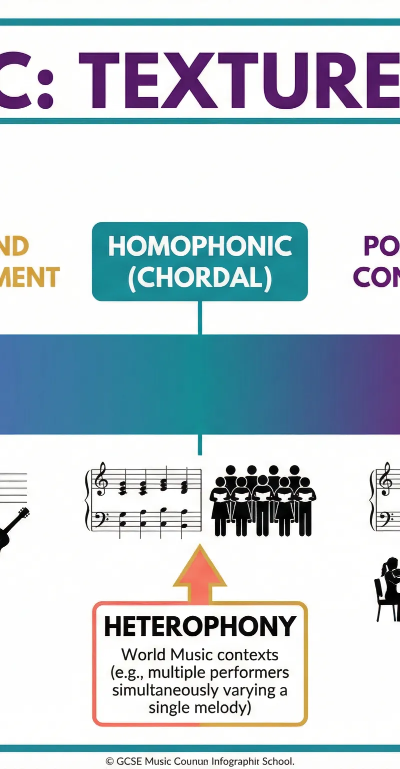 The Spectrum of Musical Texture