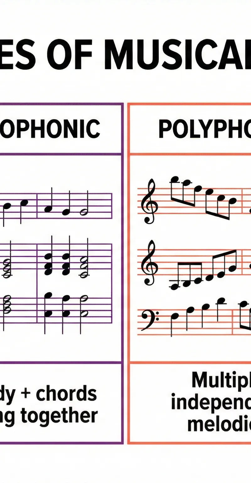 The Four Main Types of Musical Texture