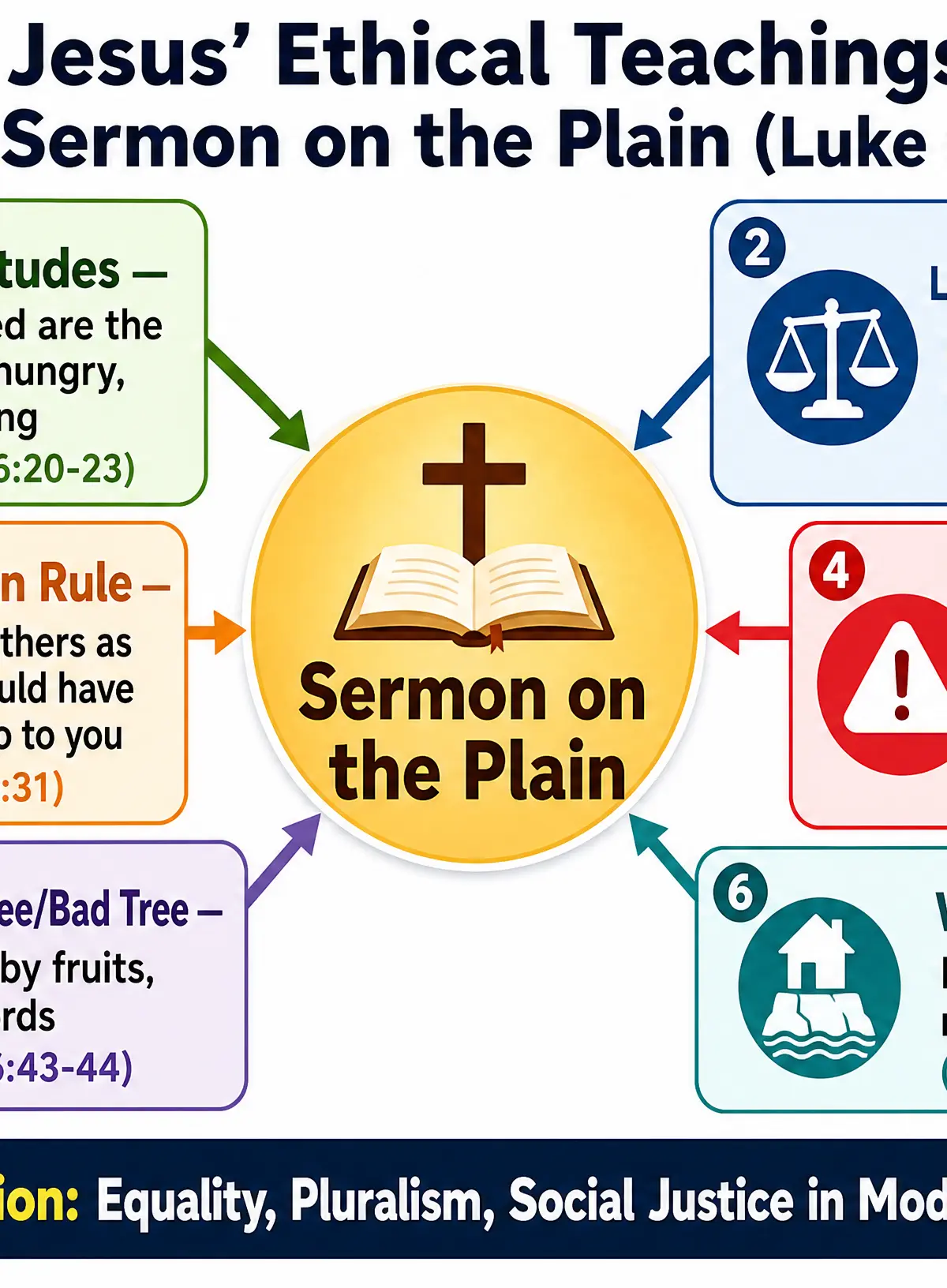 Jesus' Ethical Teachings: Sermon on the Plain