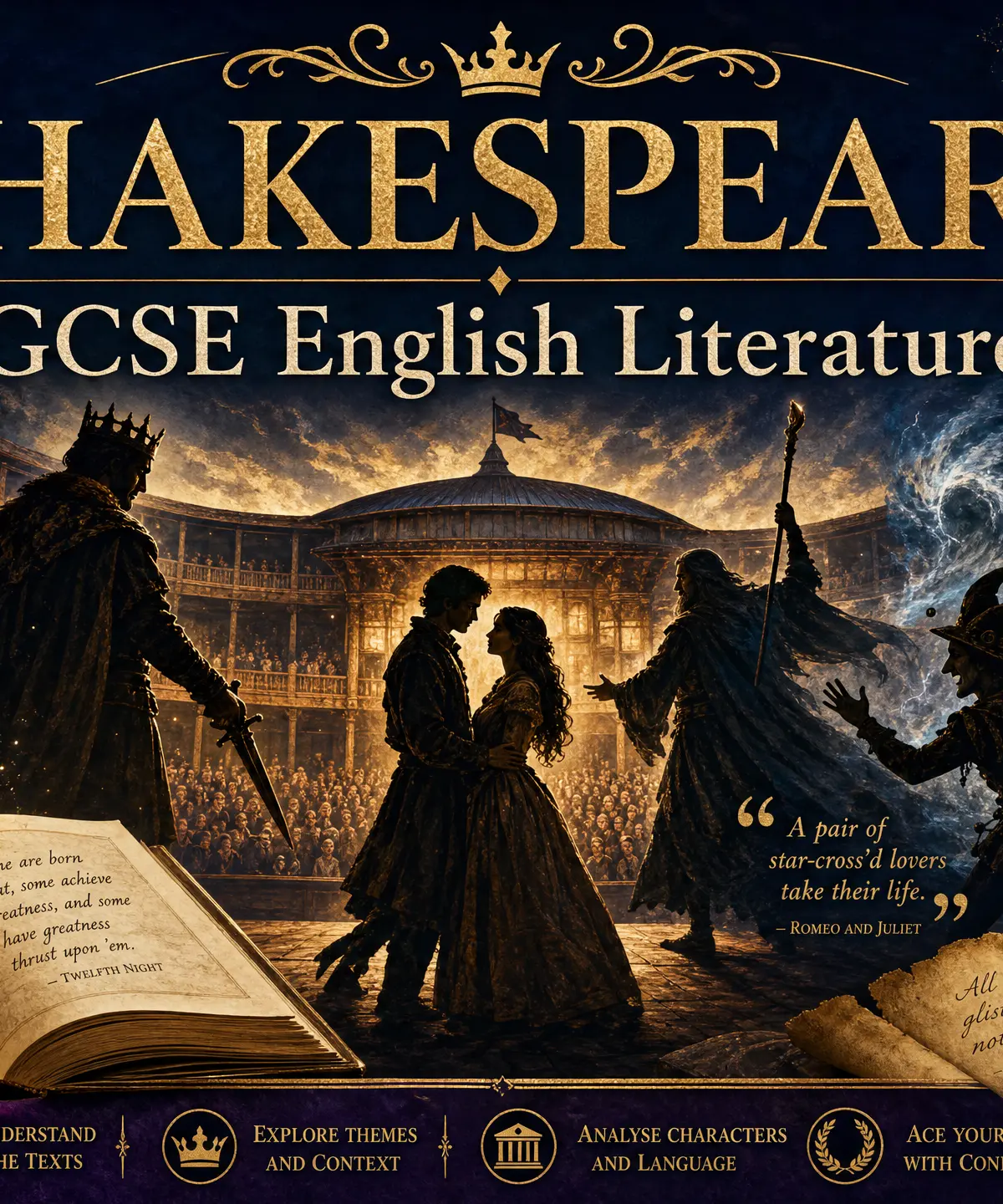 Header image for GCSE Shakespeare