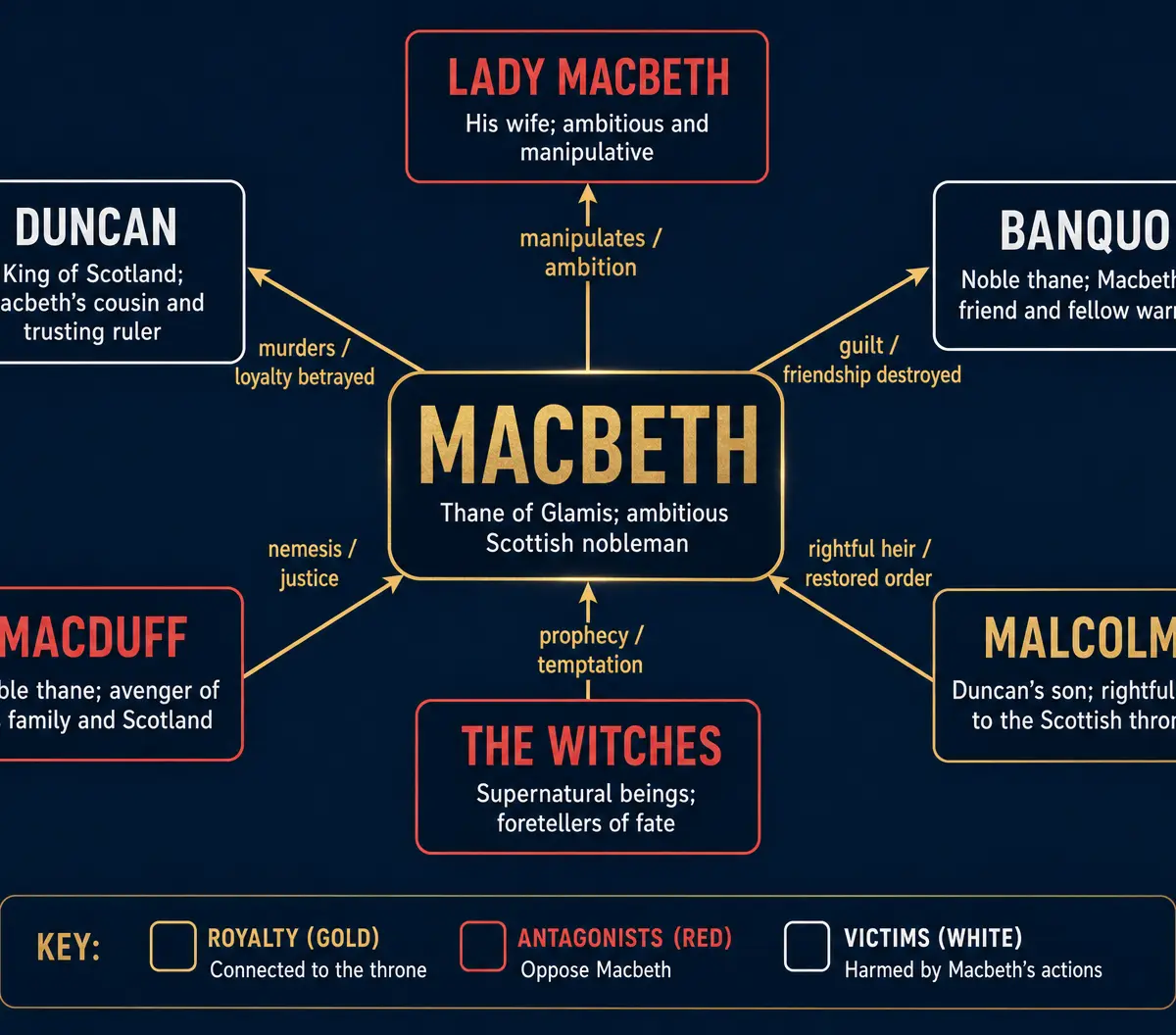 Character Relationships in Macbeth