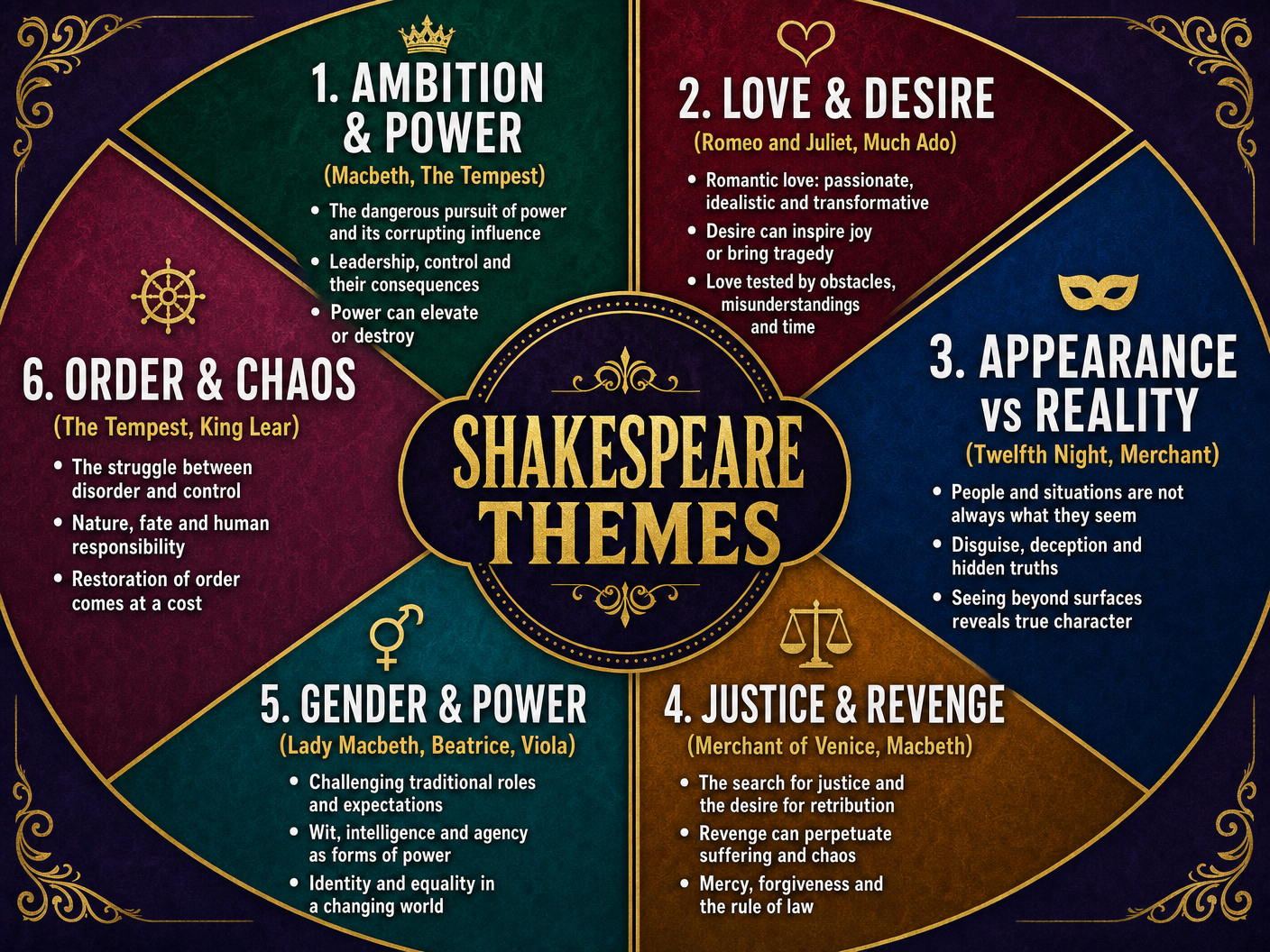 Major Themes in Shakespeare's Plays