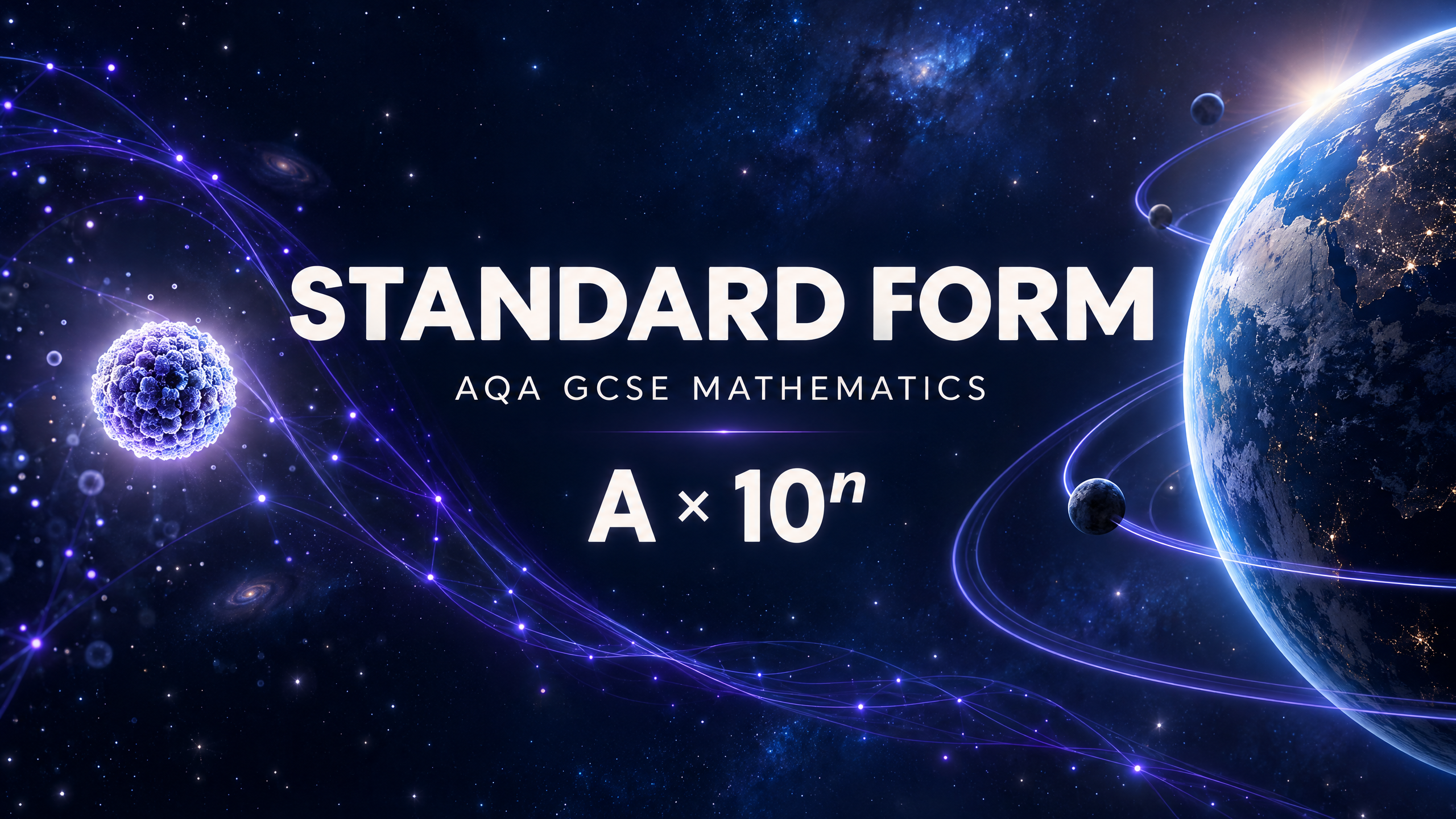 Standard form: AQA GCSE Mathematics