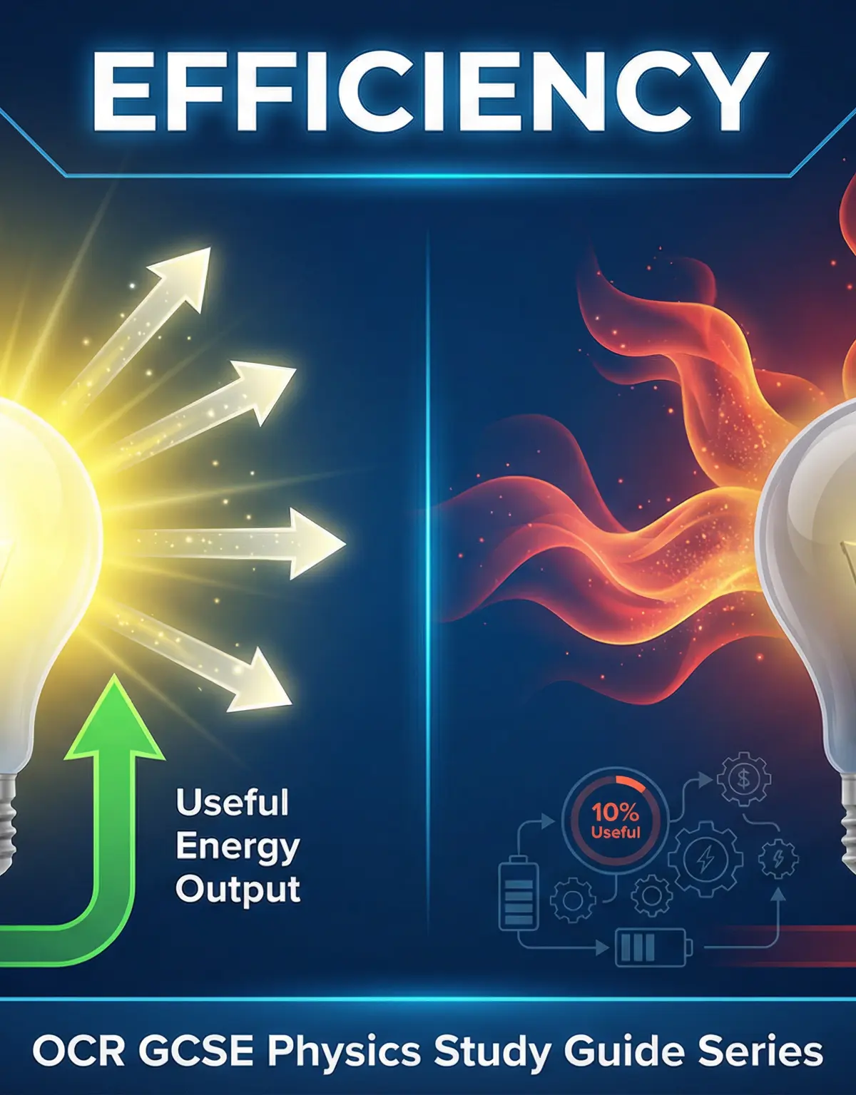Header image: Efficiency — OCR GCSE Physics Topic 2.4