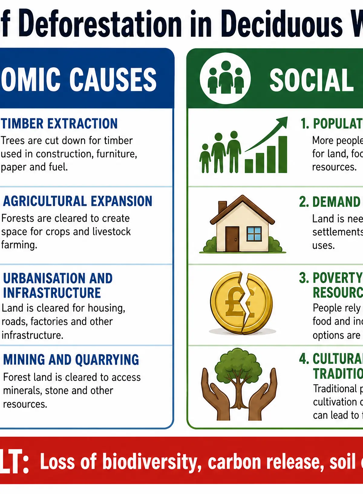 Causes of Deforestation