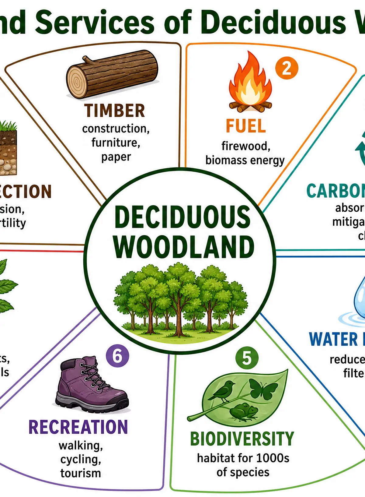 Goods and Services of Deciduous Woodlands