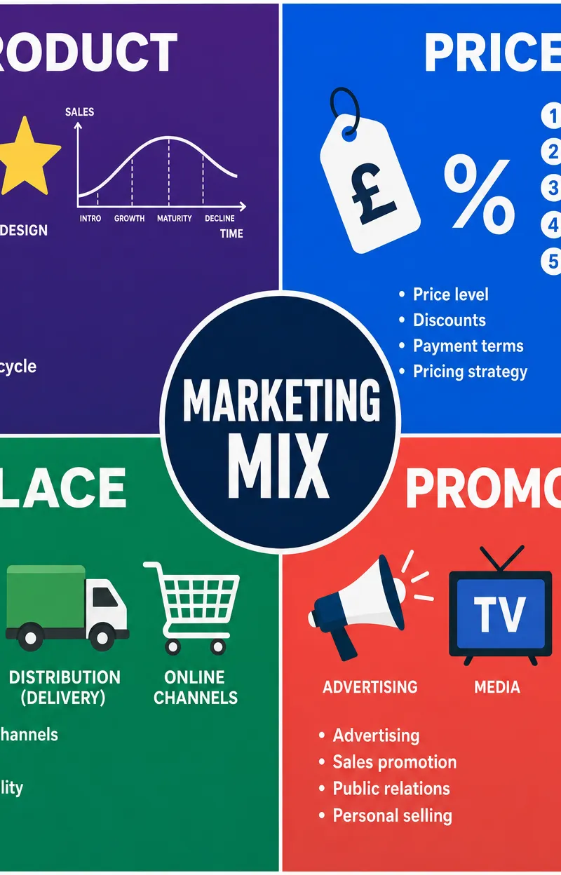 The Marketing Mix (4 Ps)