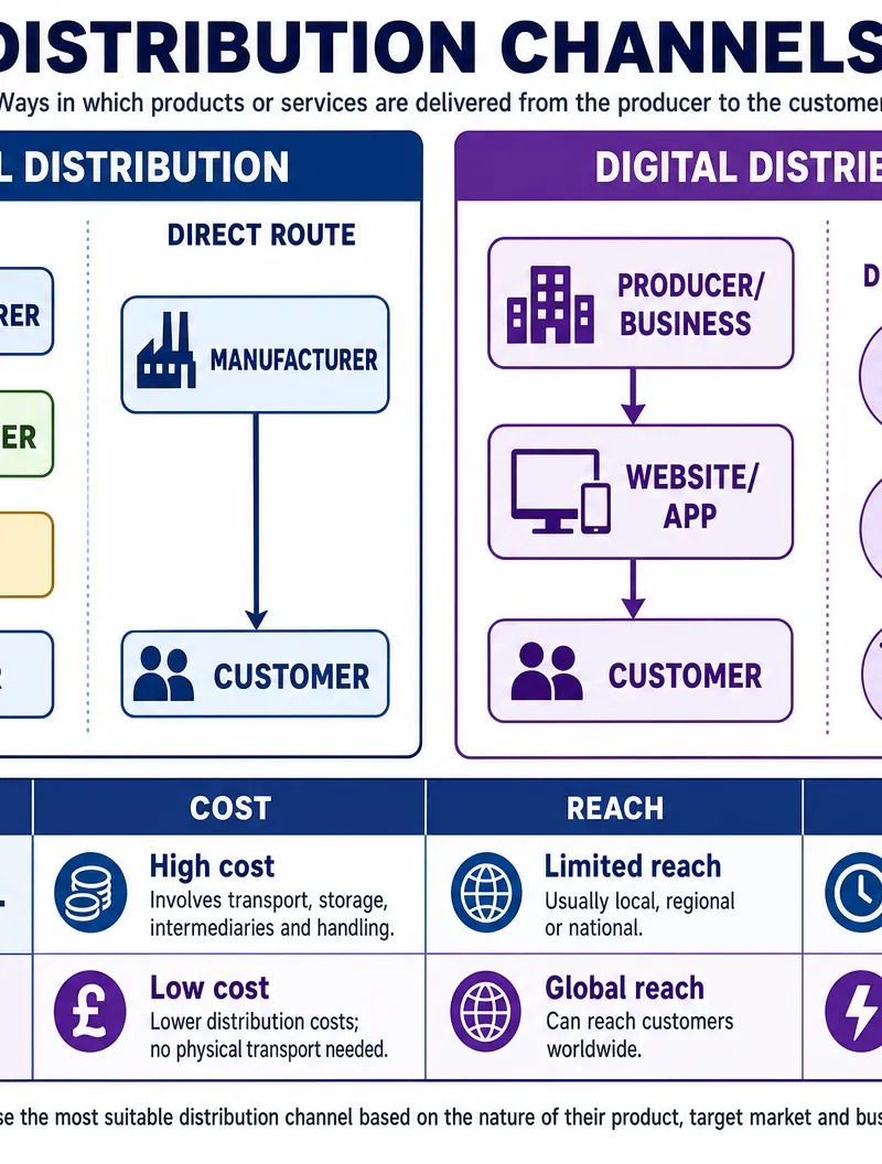 Distribution Channels: Physical vs Digital