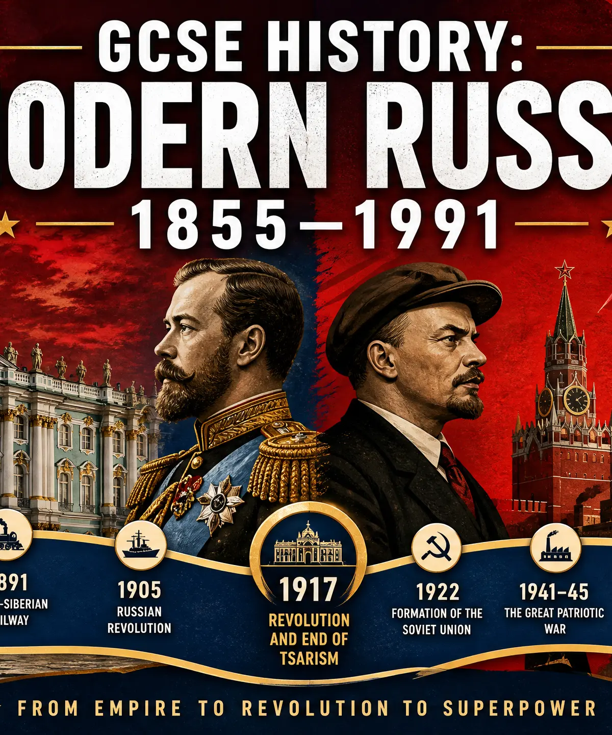 Header image for The Making of Modern Russia 1855-1991