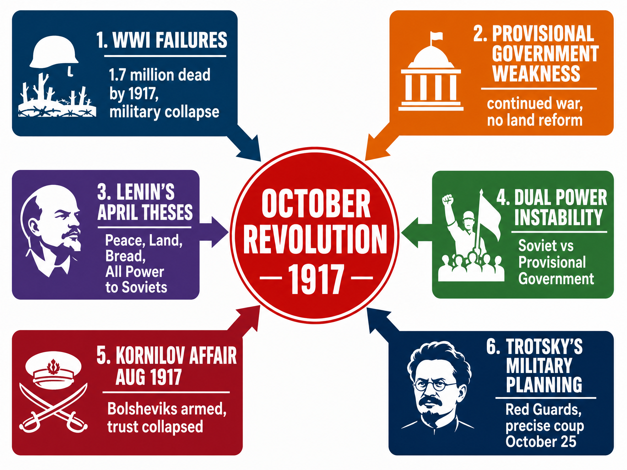 Causes of the October Revolution 1917
