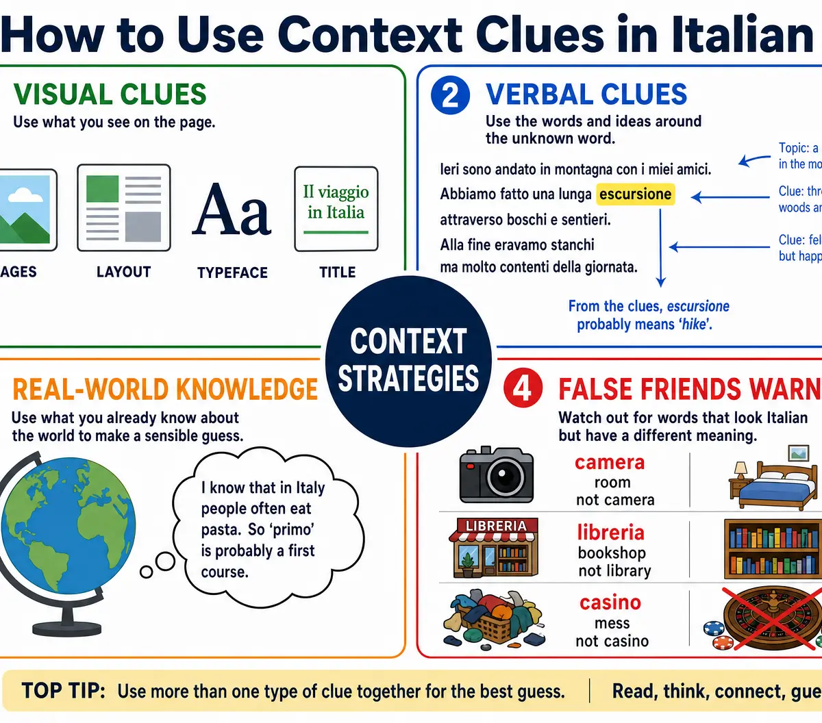 How to Use Context Clues in Italian