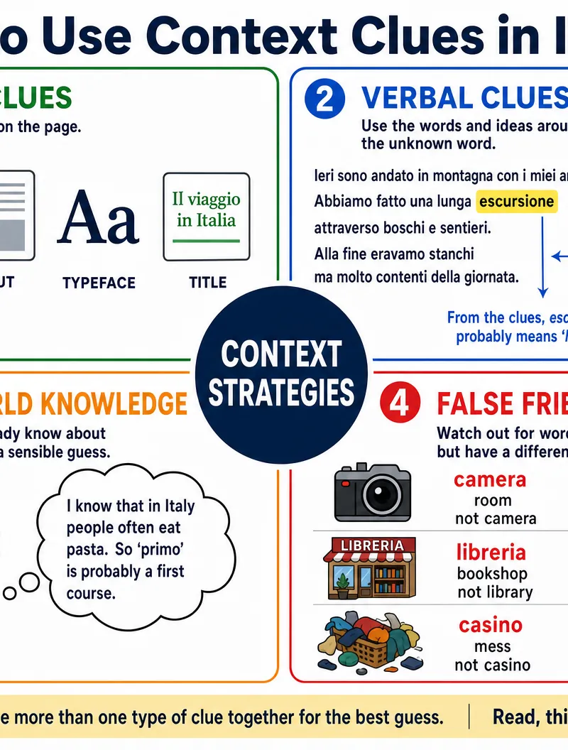 How to Use Context Clues in Italian