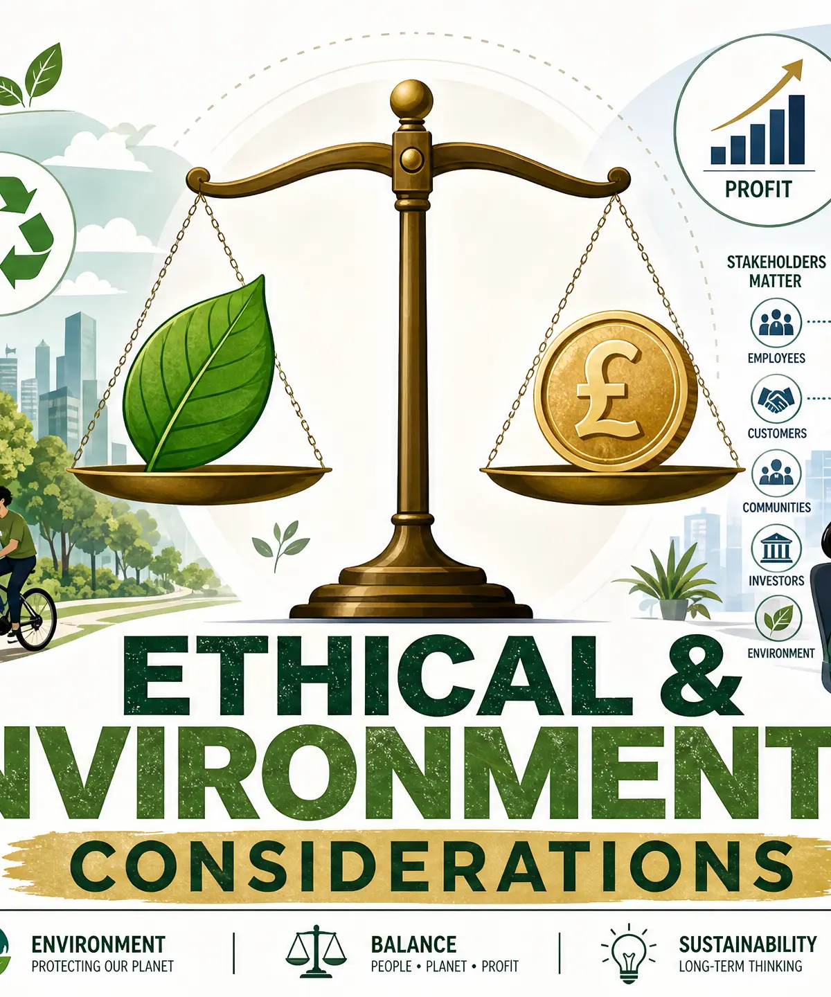 Balancing Ethics, Environment, and Profit