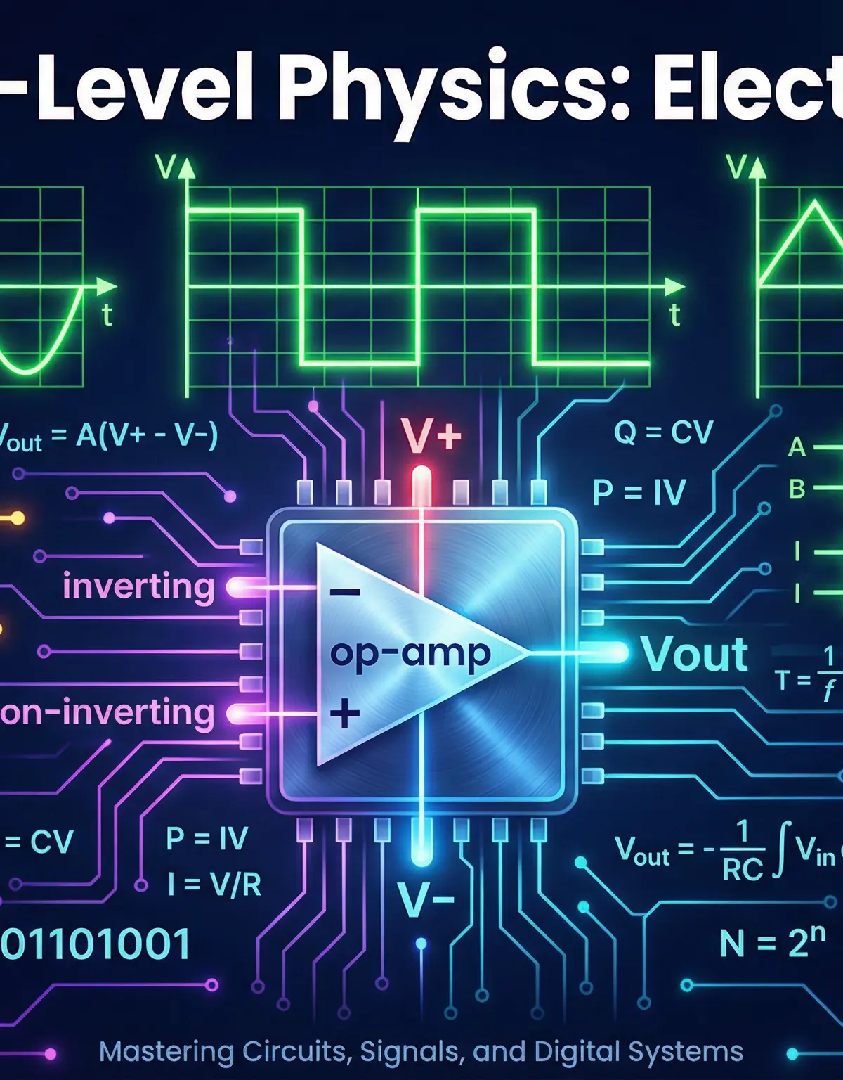 AQA A-Level Physics: Electronics — comprehensive topic header