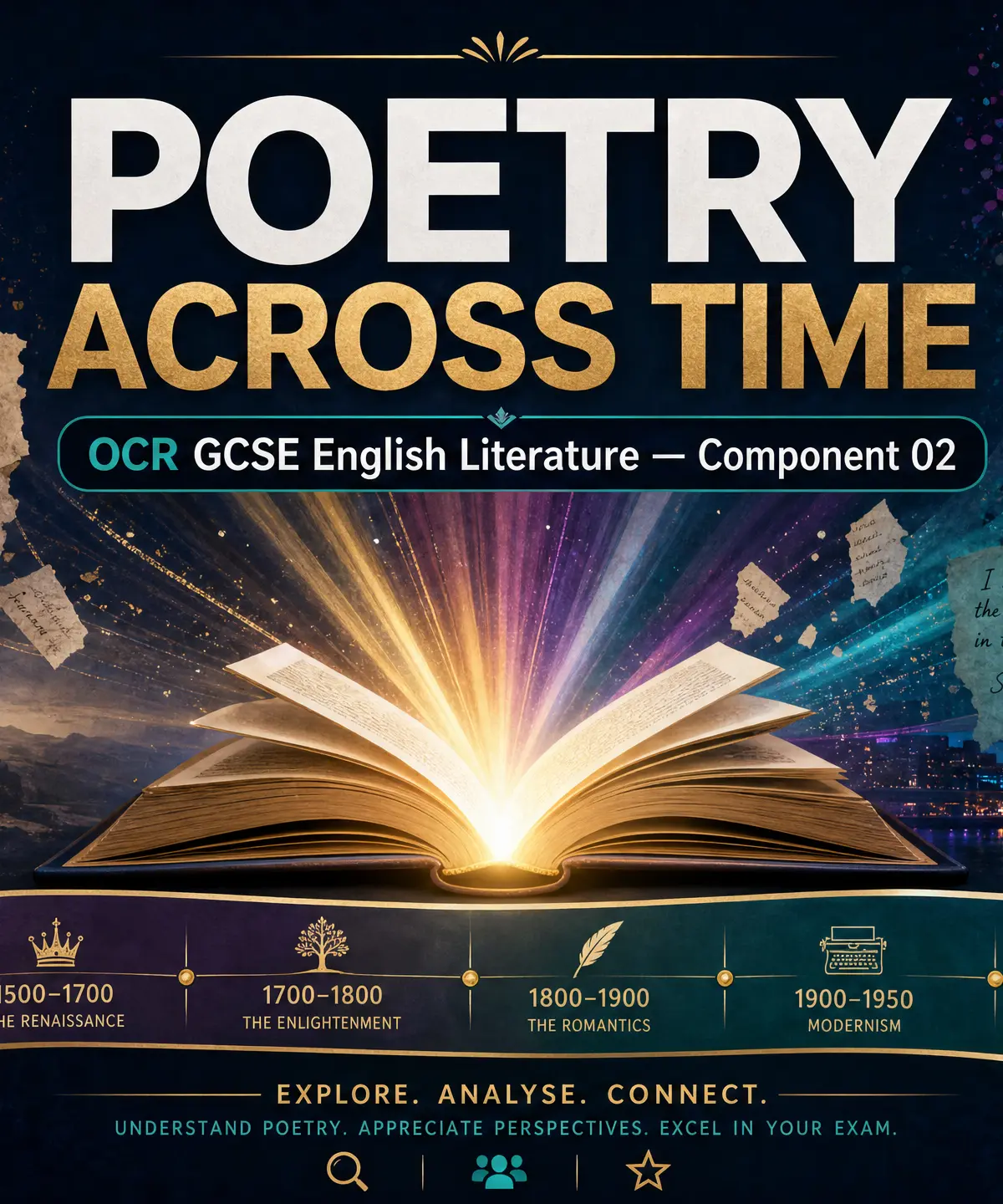 Header image for Poetry Across Time