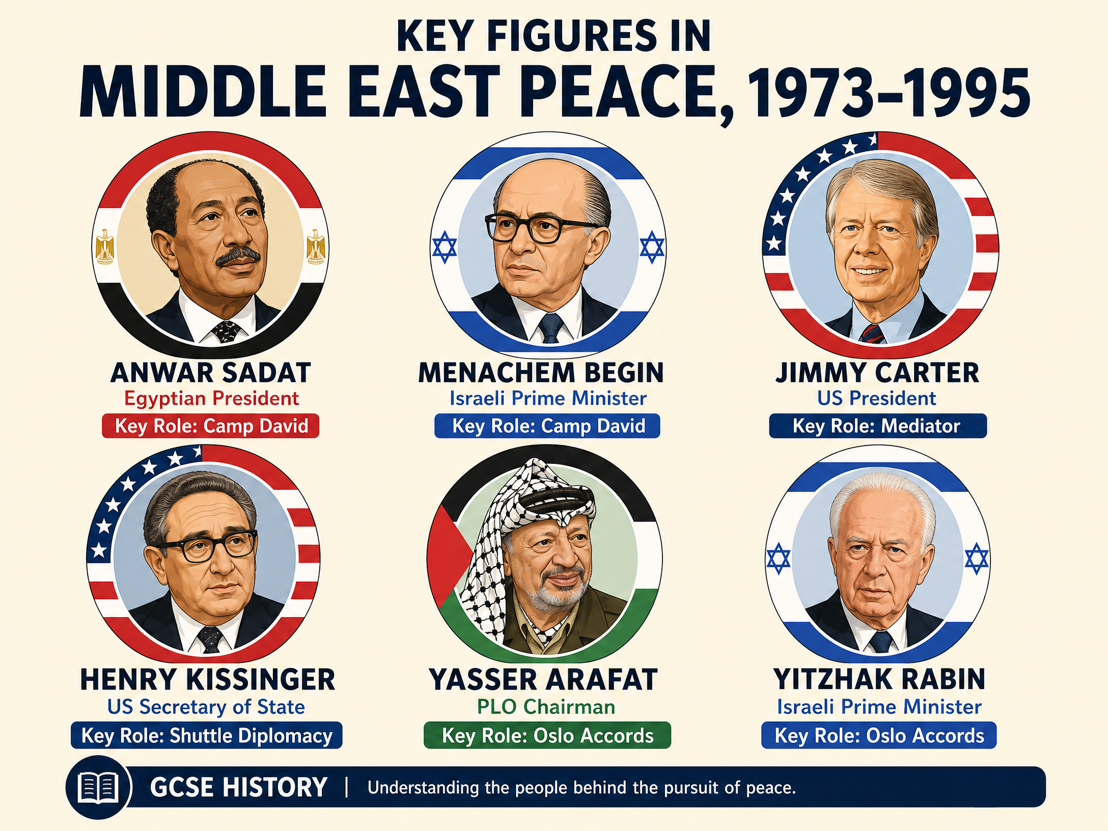 Key Figures in Middle East Peace