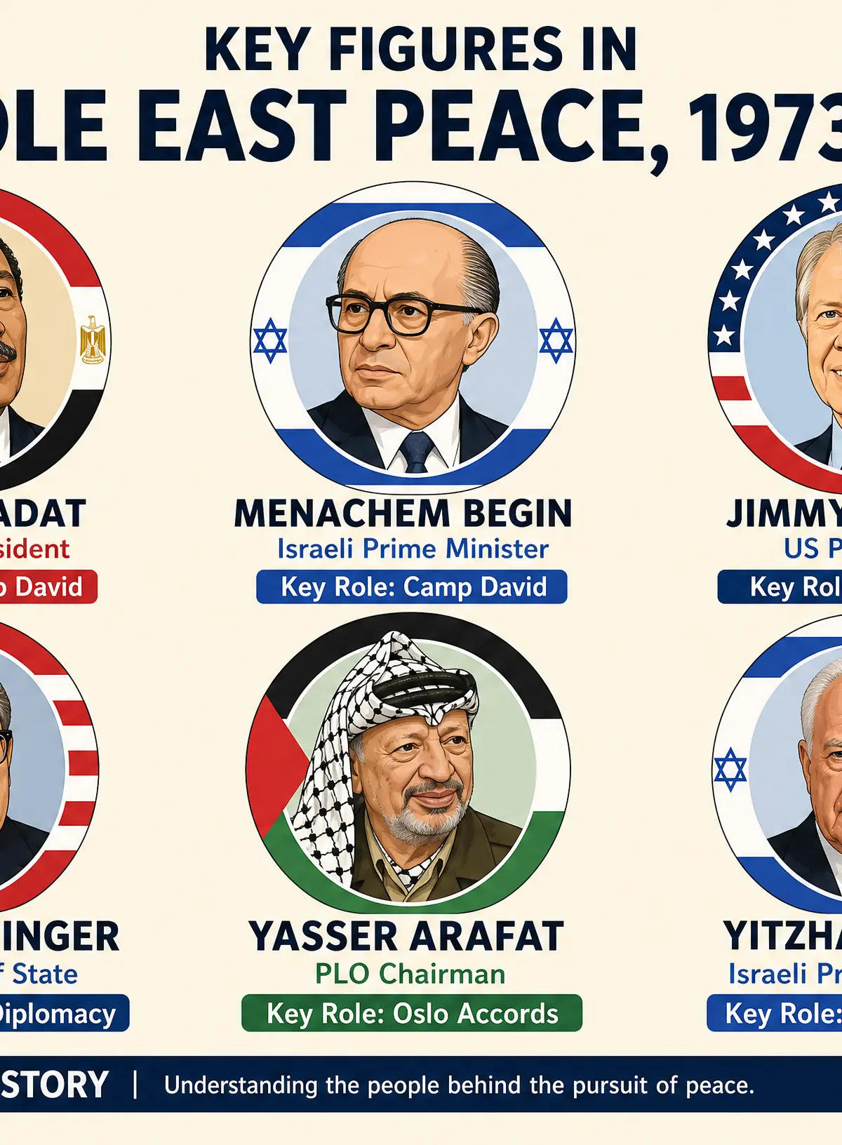 Key Figures in Middle East Peace