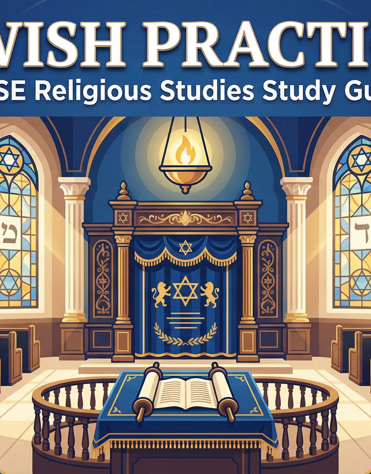 Header image for AQA GCSE Jewish Practices