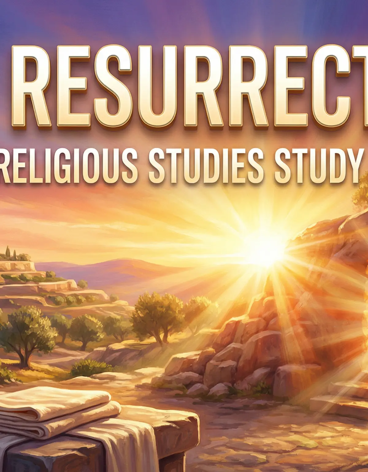 The Resurrection of Jesus Christ - The foundation of Christian faith.