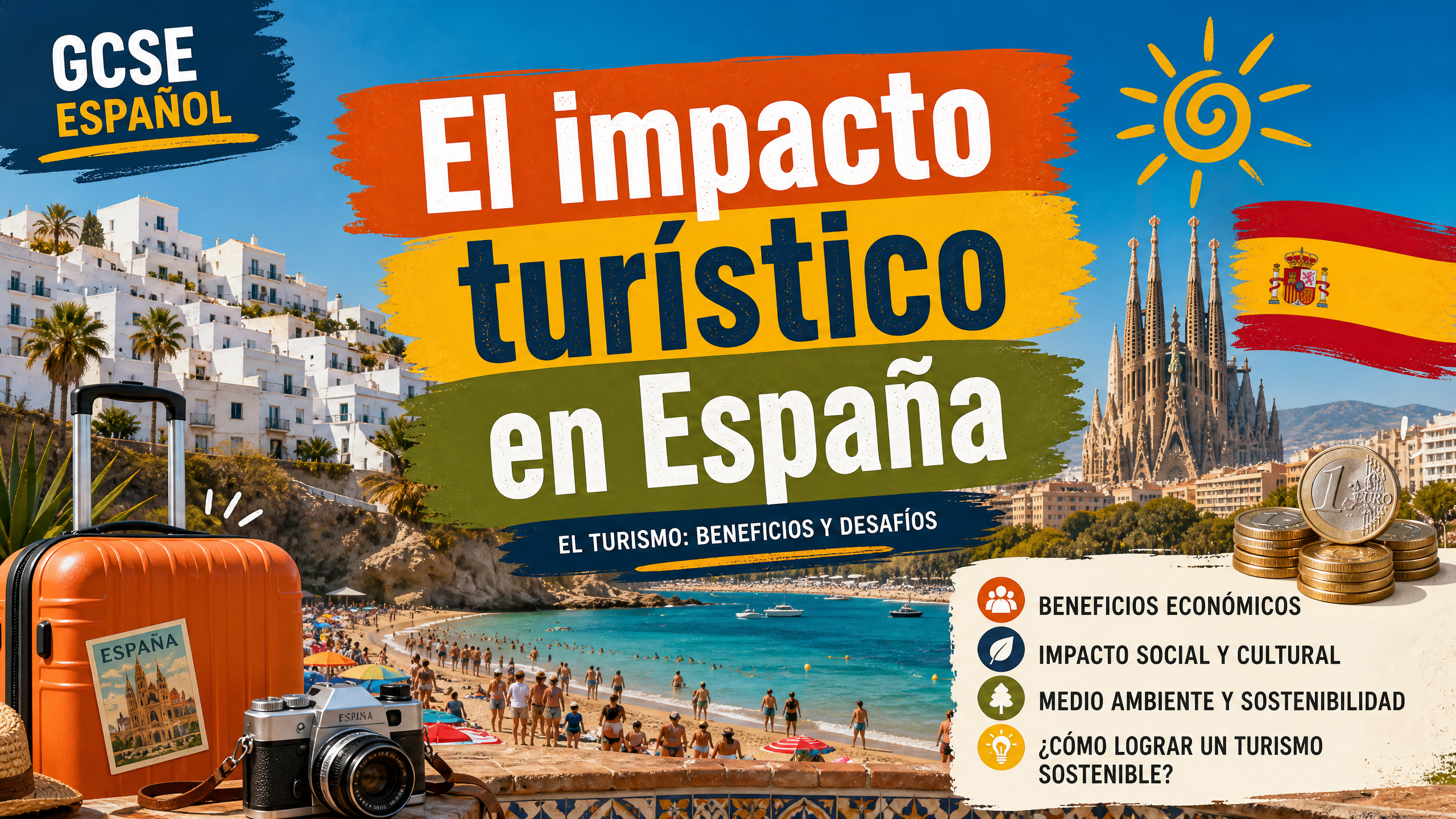 Header image for El impacto turístico en España