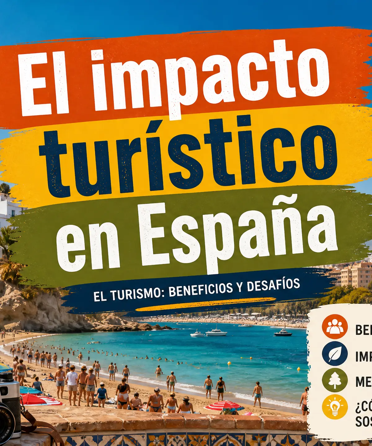 Header image for El impacto turístico en España