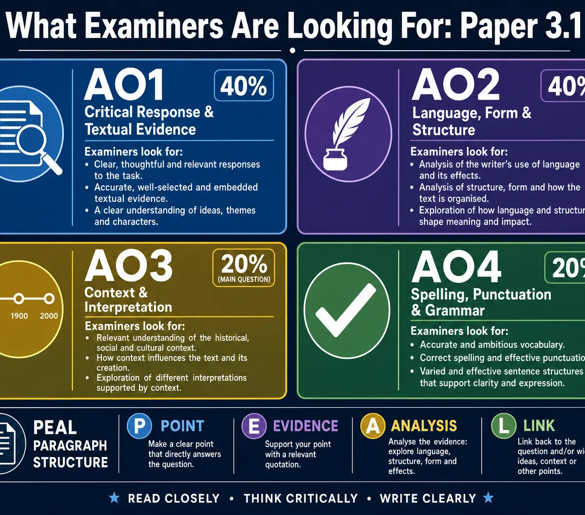 What Examiners Are Looking For: Assessment Objectives Breakdown