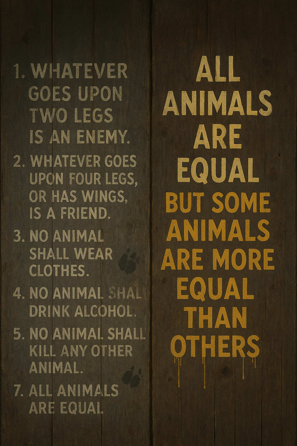 Animal Farm – English Literature – GCSE